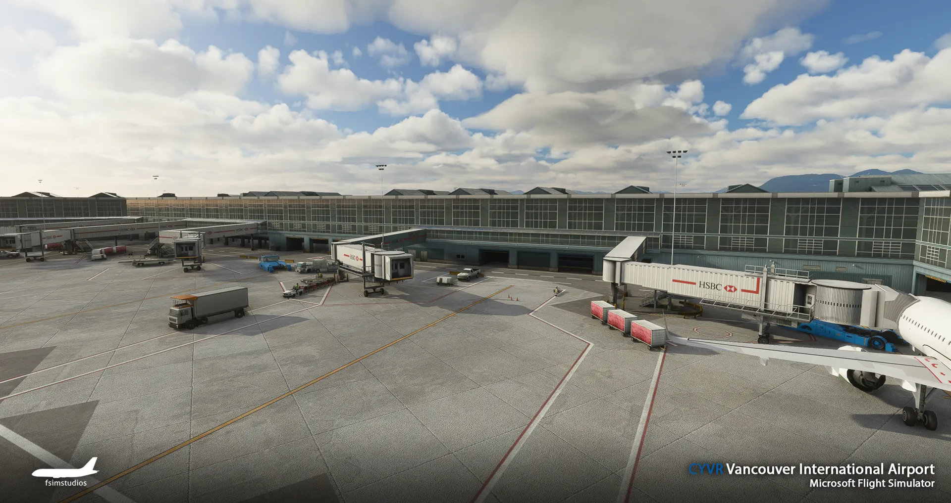 Аэропорт CYVR ( Ванкувер, Канада )