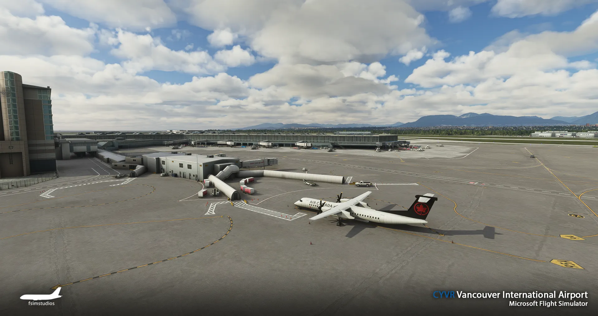 Аэропорт CYVR ( Ванкувер, Канада )