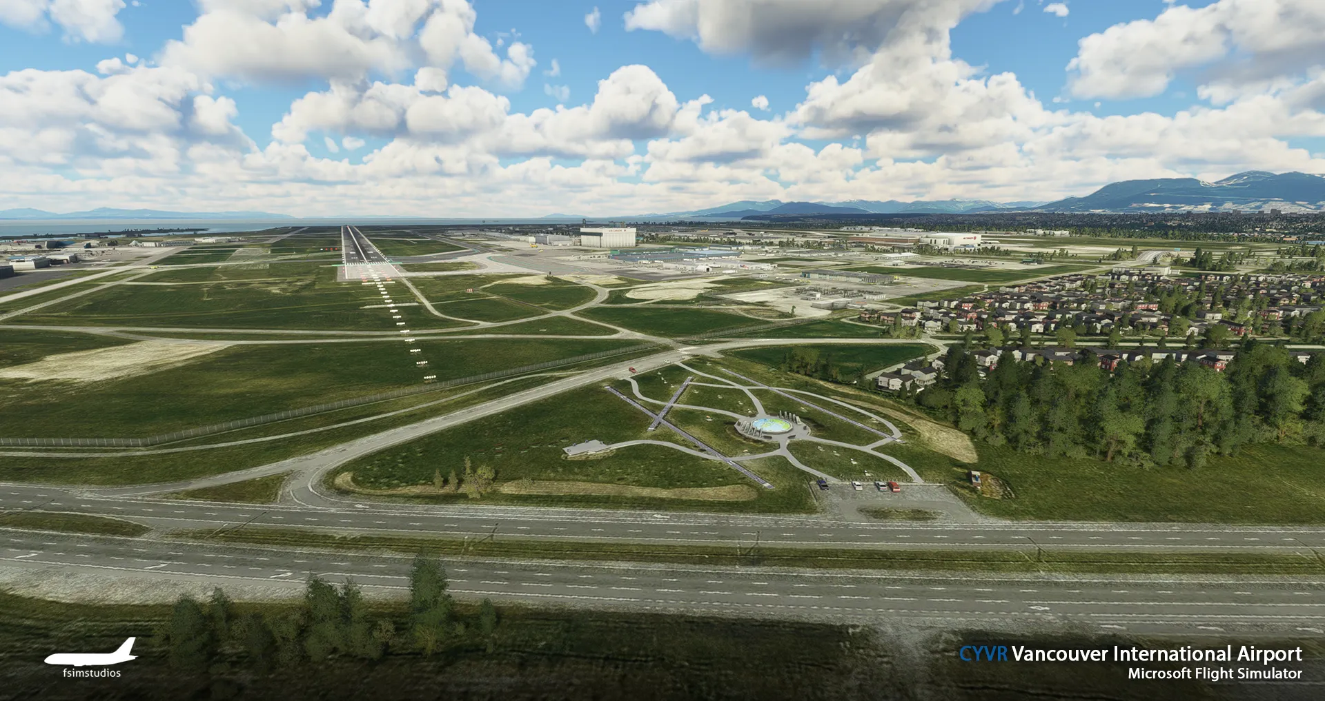 Аэропорт CYVR ( Ванкувер, Канада )