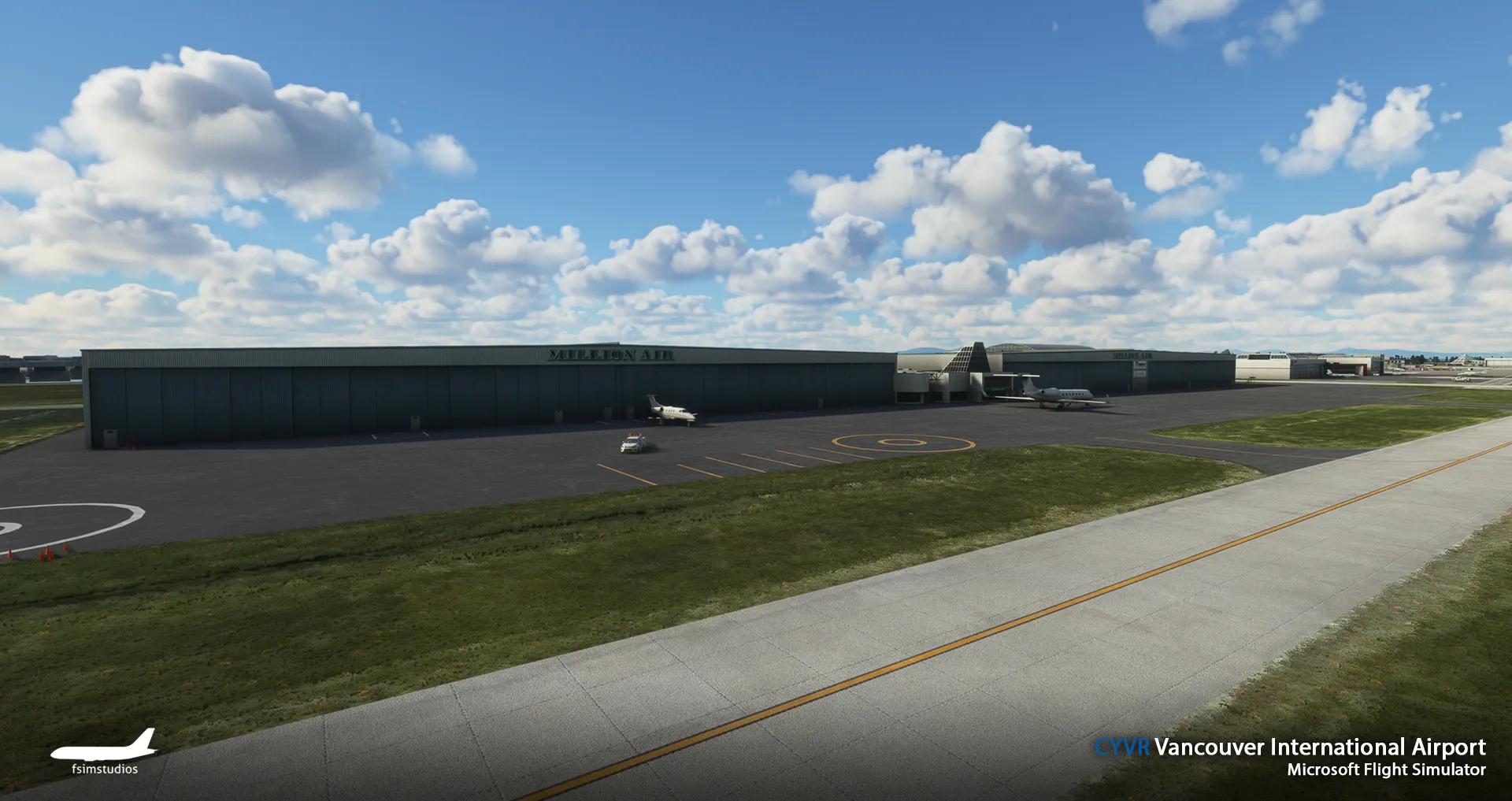 Аэропорт CYVR ( Ванкувер, Канада )