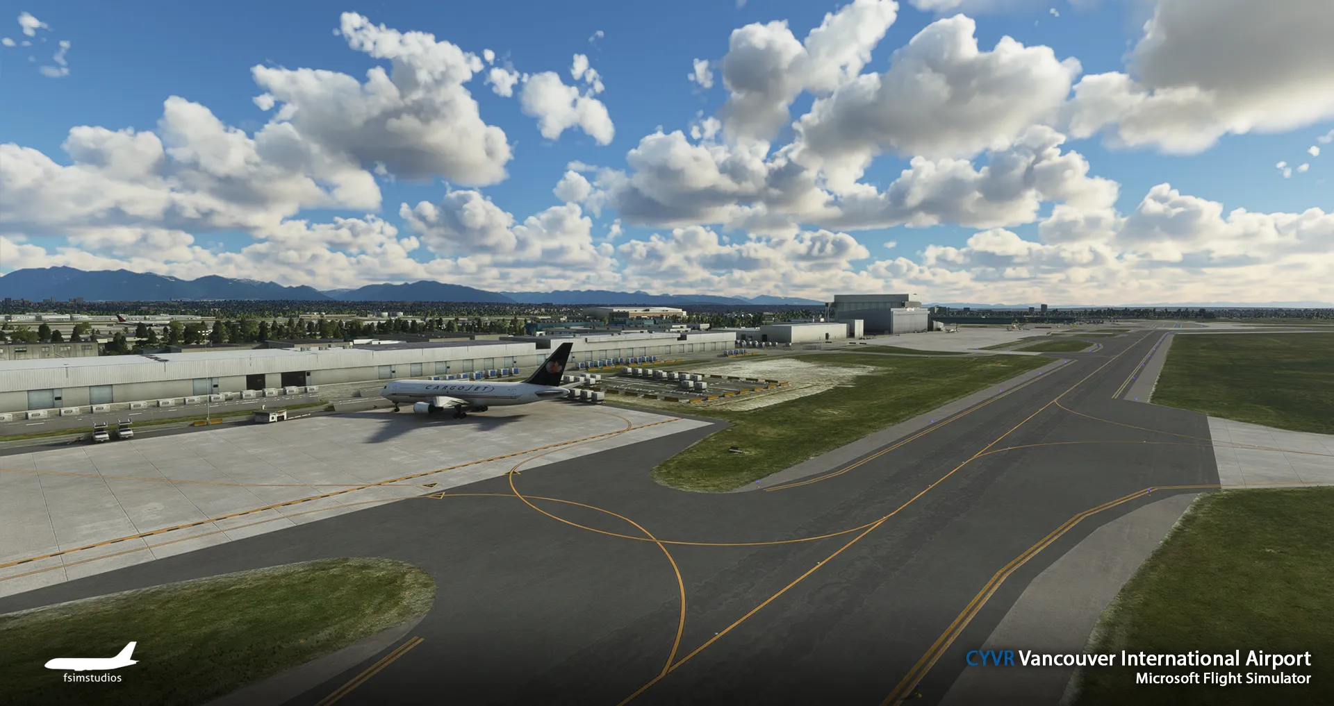 Аэропорт CYVR ( Ванкувер, Канада )
