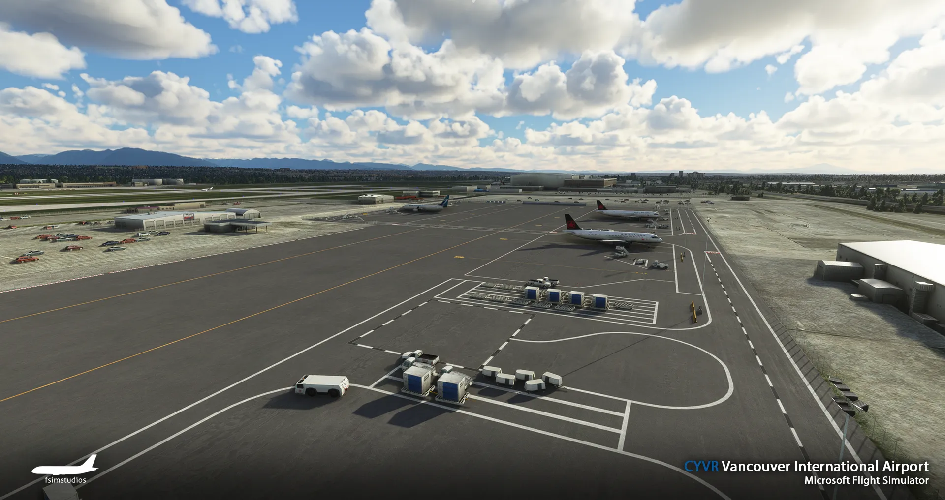 Аэропорт CYVR ( Ванкувер, Канада )