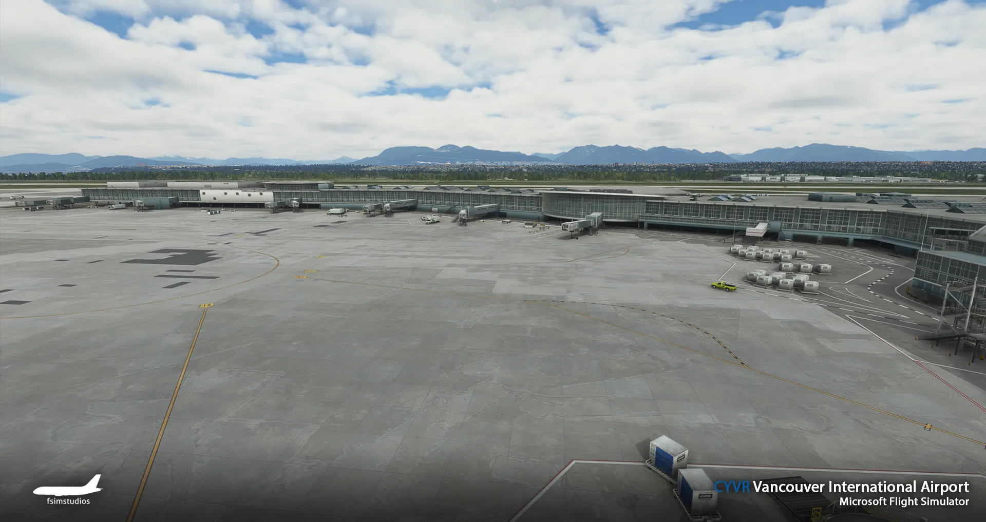 Аэропорт CYVR ( Ванкувер, Канада )