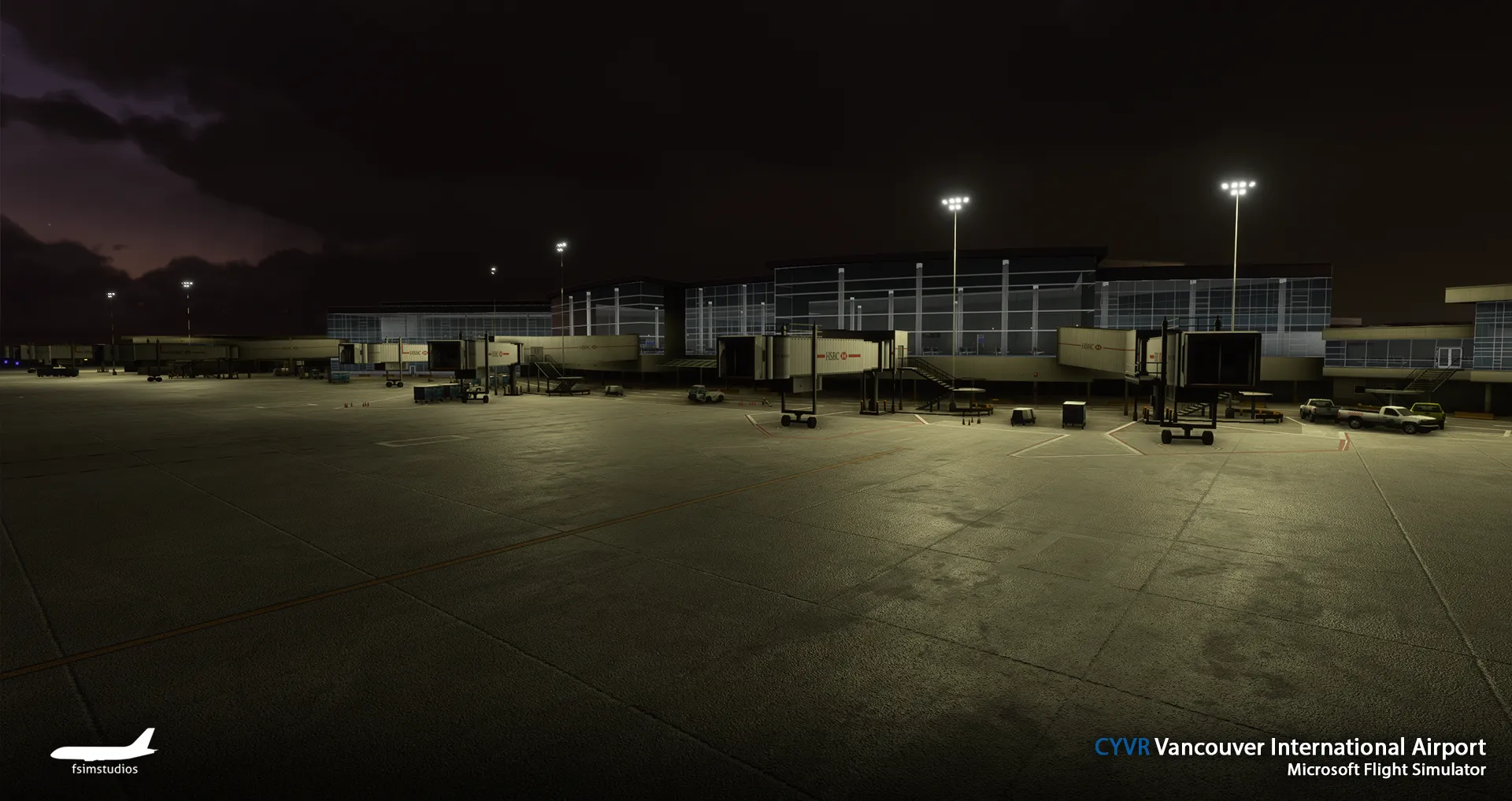 Аэропорт CYVR ( Ванкувер, Канада )