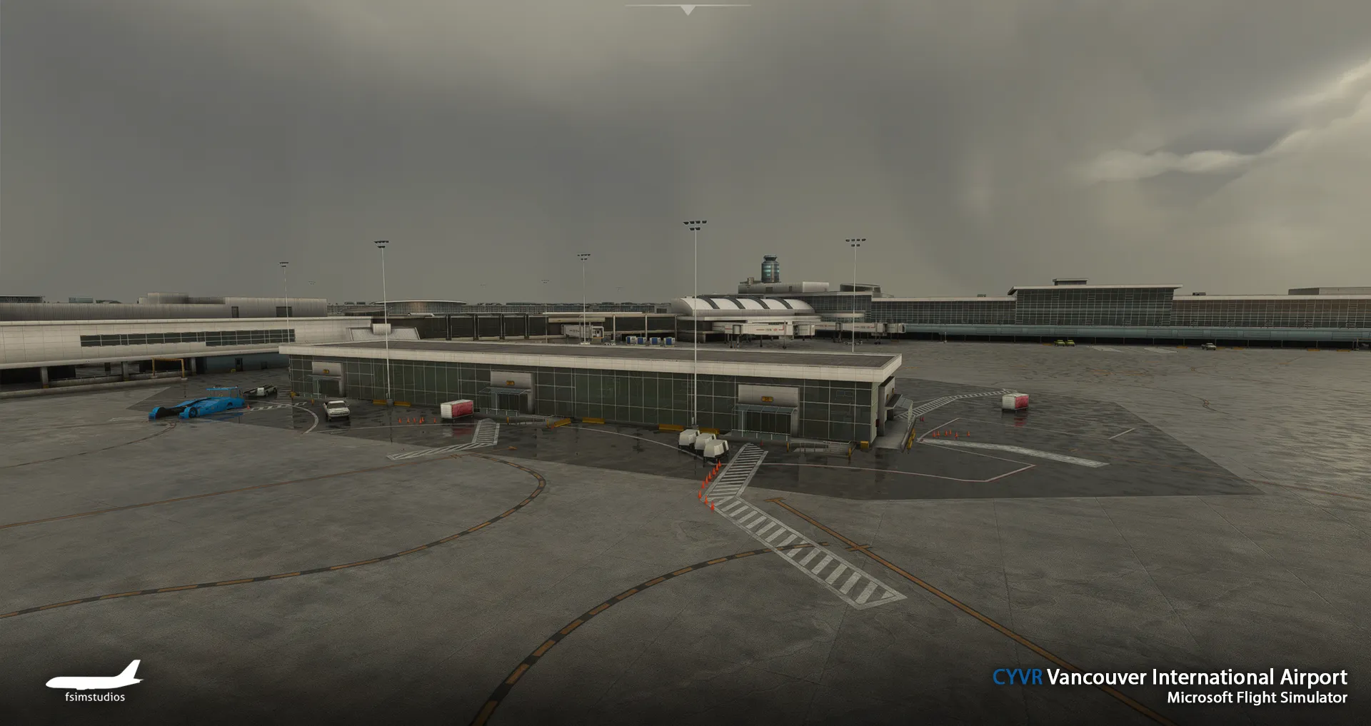 Аэропорт CYVR ( Ванкувер, Канада )