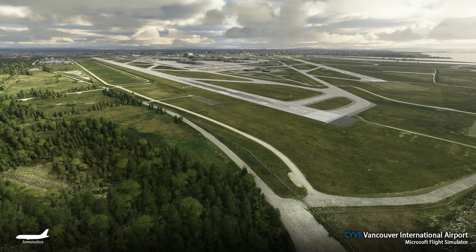 Аэропорт CYVR ( Ванкувер, Канада )