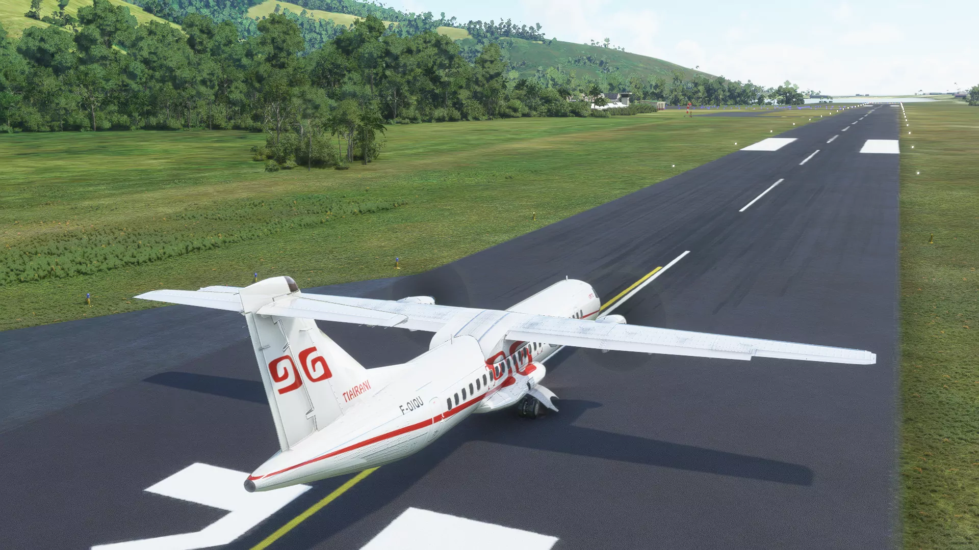 Аэропорт NTTM ( Муреа, Французская Полинезия )