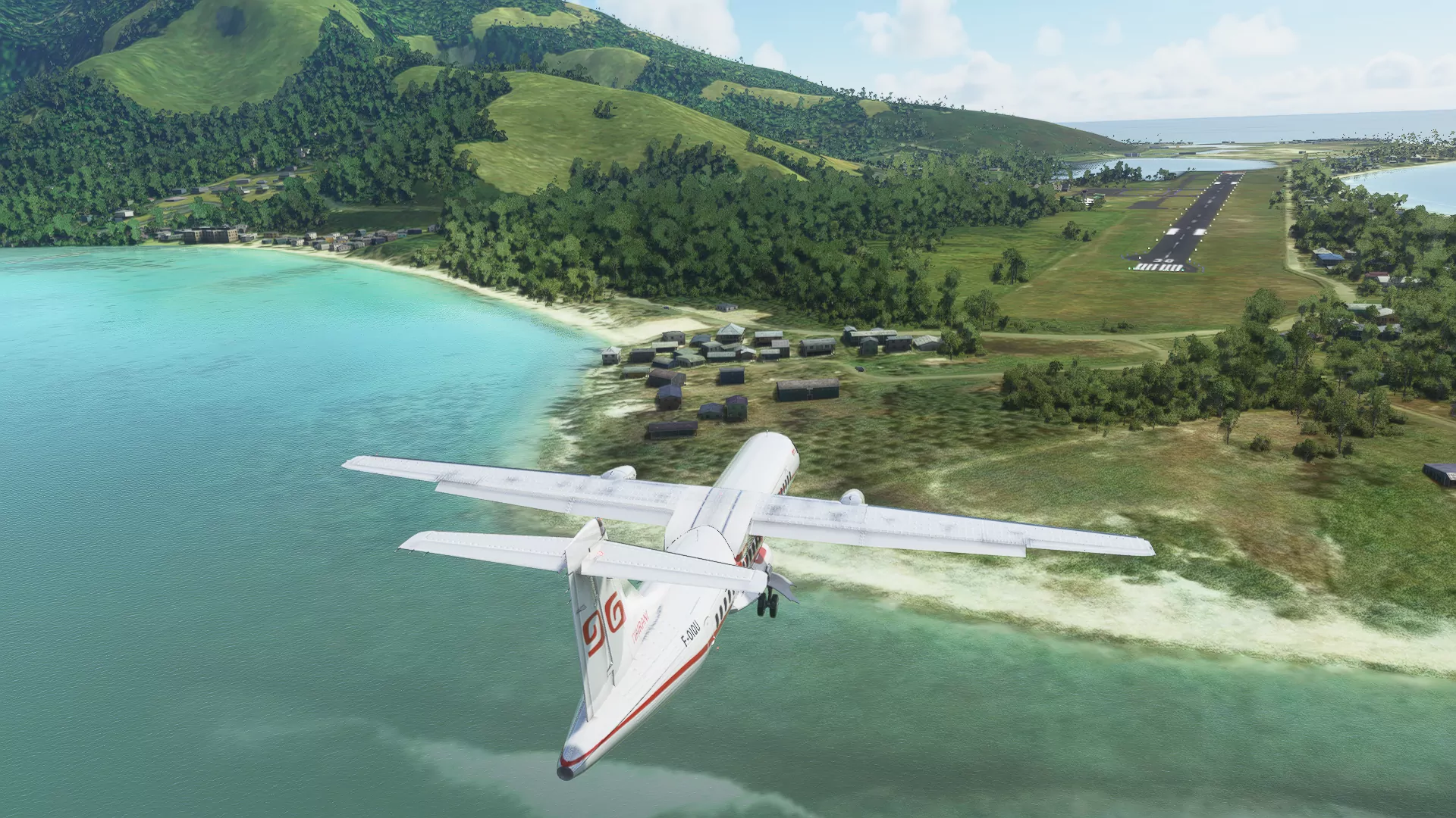 Аэропорт NTTM ( Муреа, Французская Полинезия )