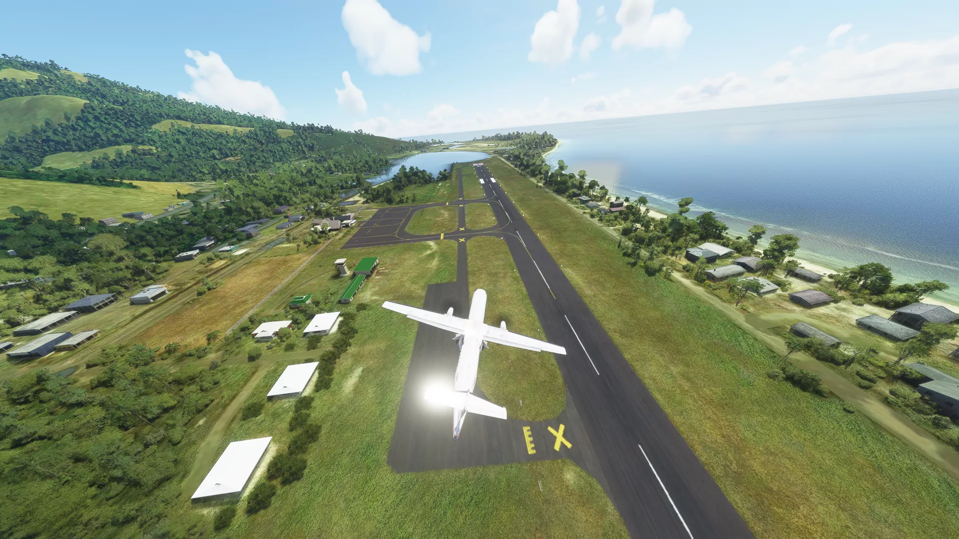 Аэропорт NTTM ( Муреа, Французская Полинезия )