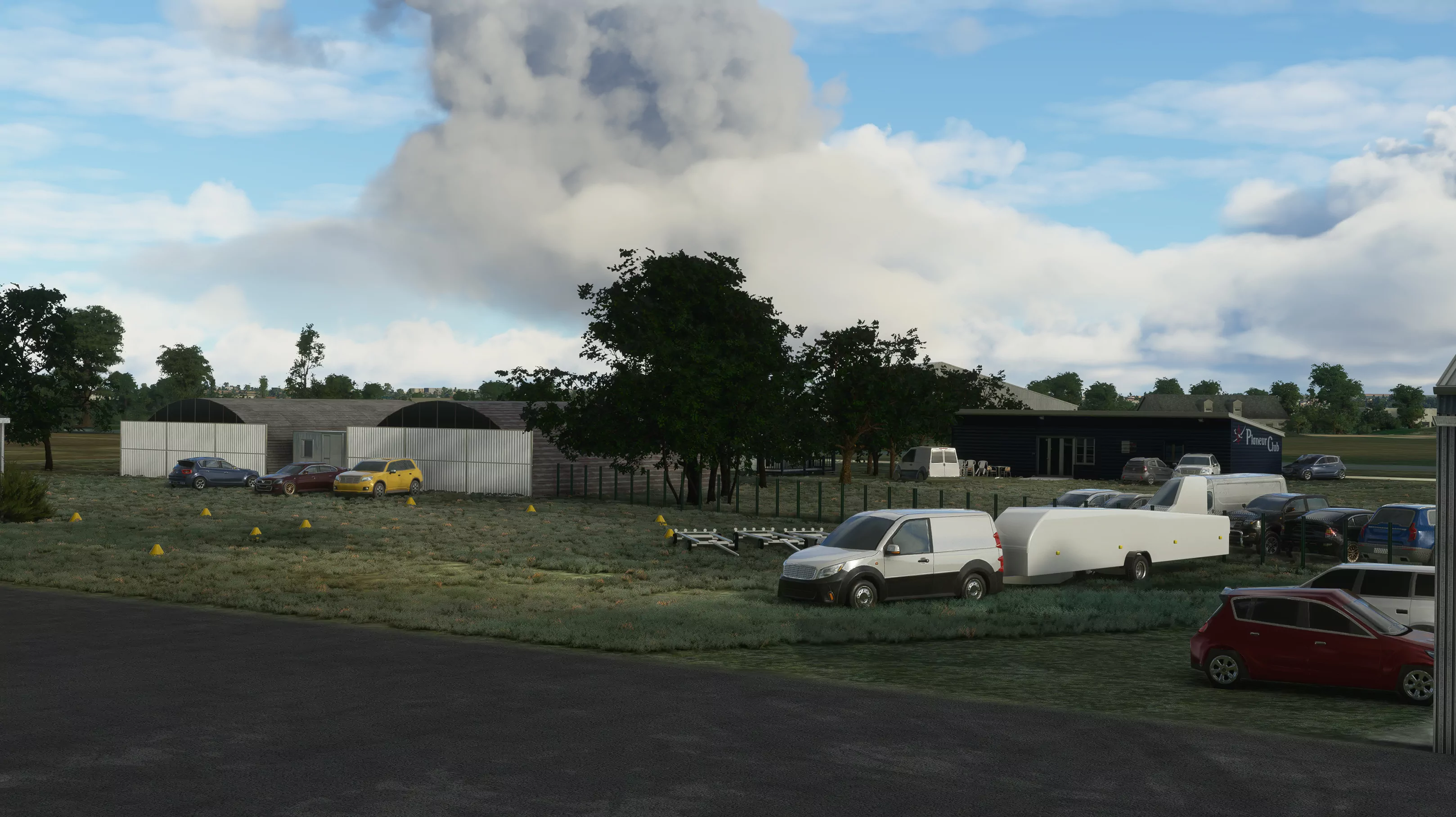 Аэропорт LFFK ( Фонтене-ле-Конт, Франция )