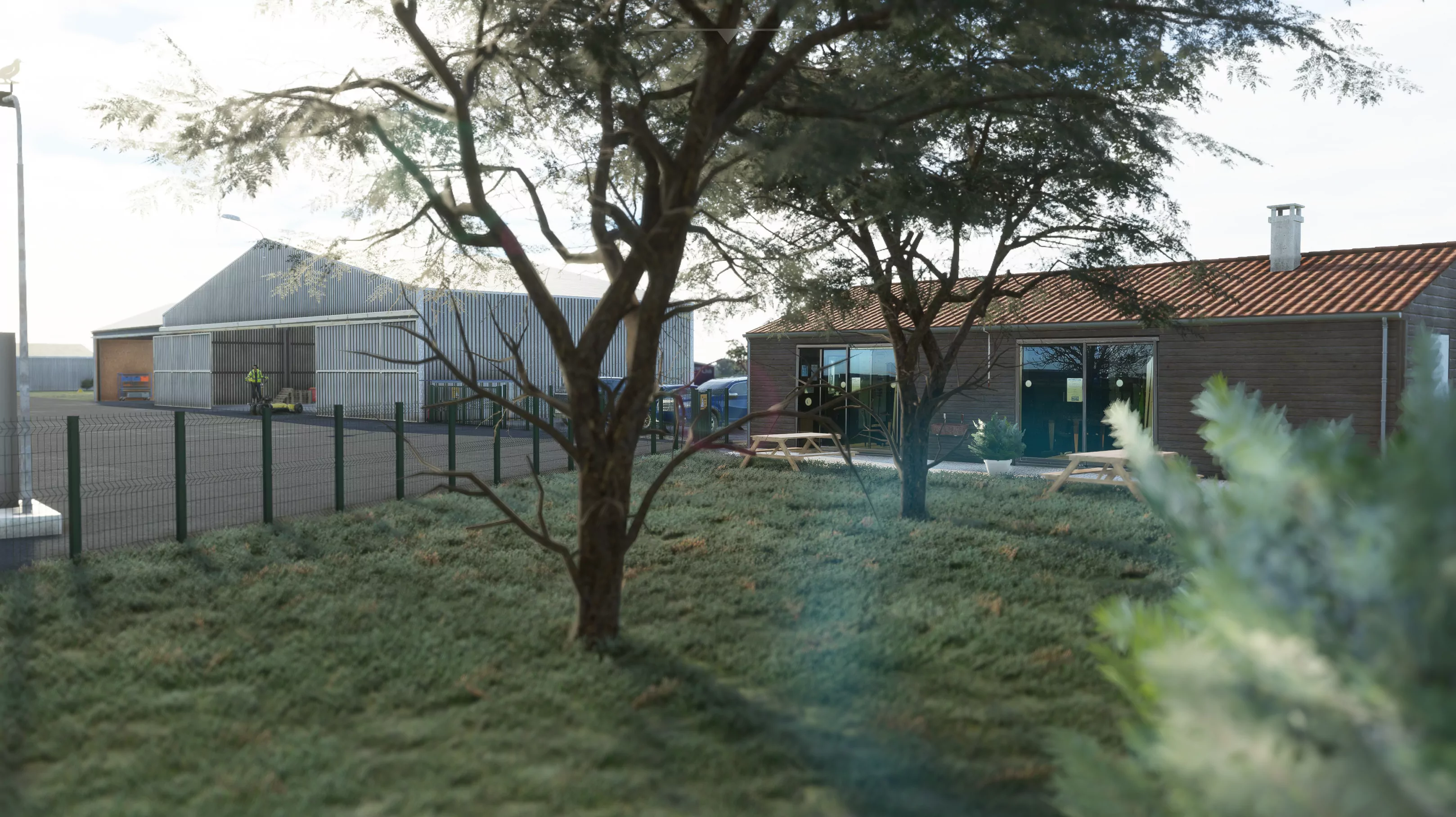 Аэропорт LFFK ( Фонтене-ле-Конт, Франция )