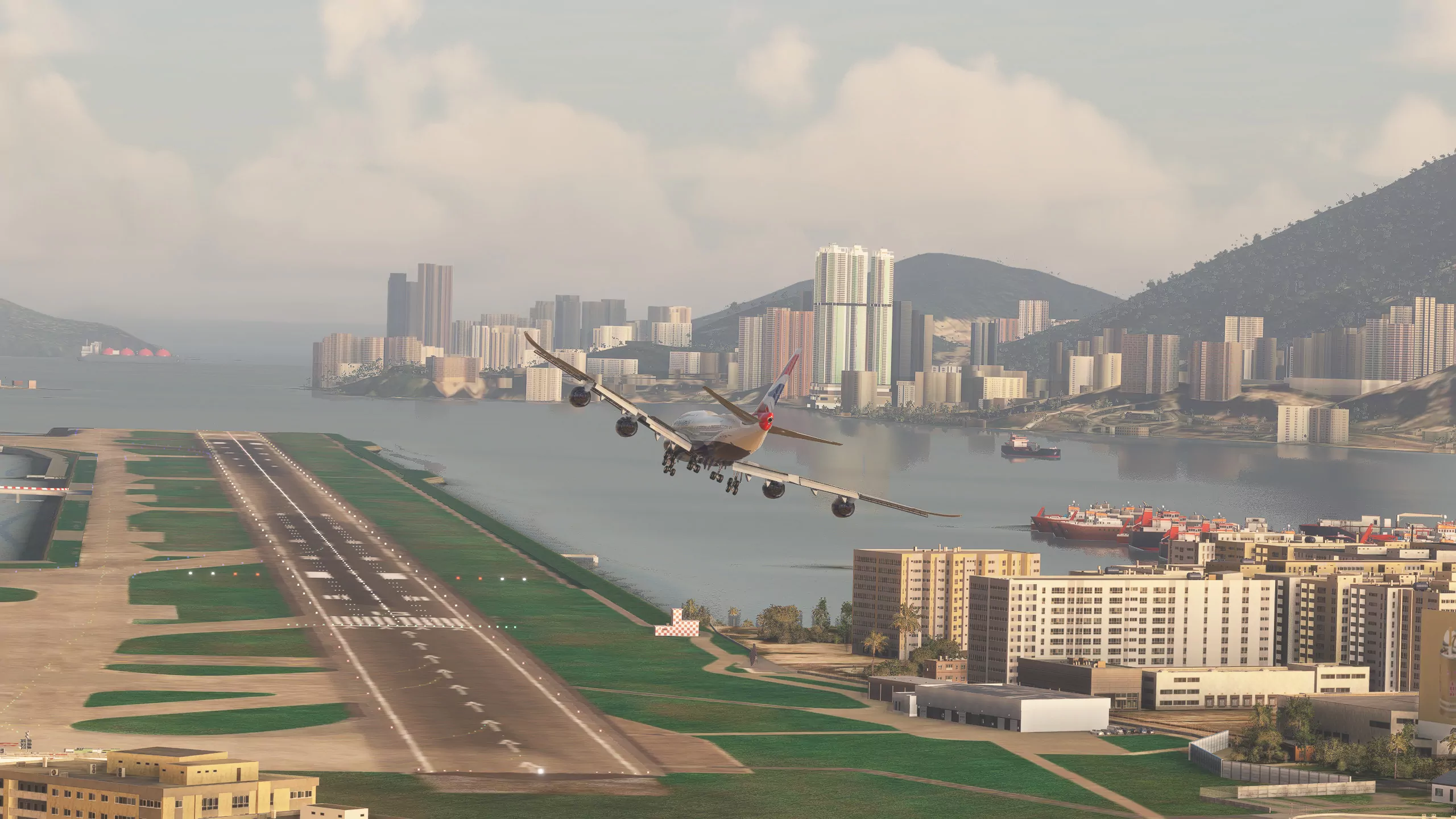 Аэропорт VHHX ( Кайтак, Гонконг )