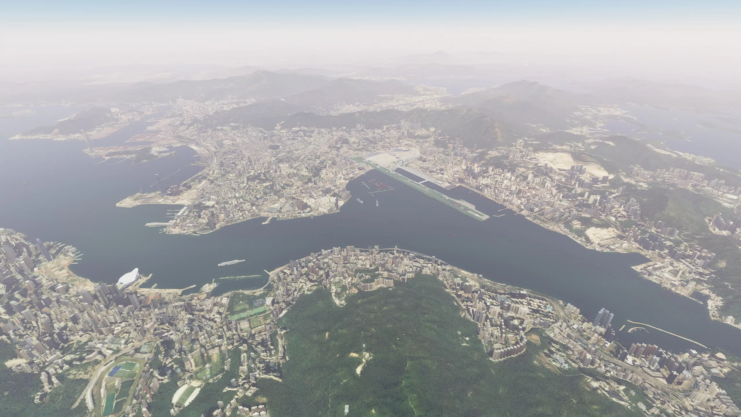 Аэропорт VHHX ( Кайтак, Гонконг )