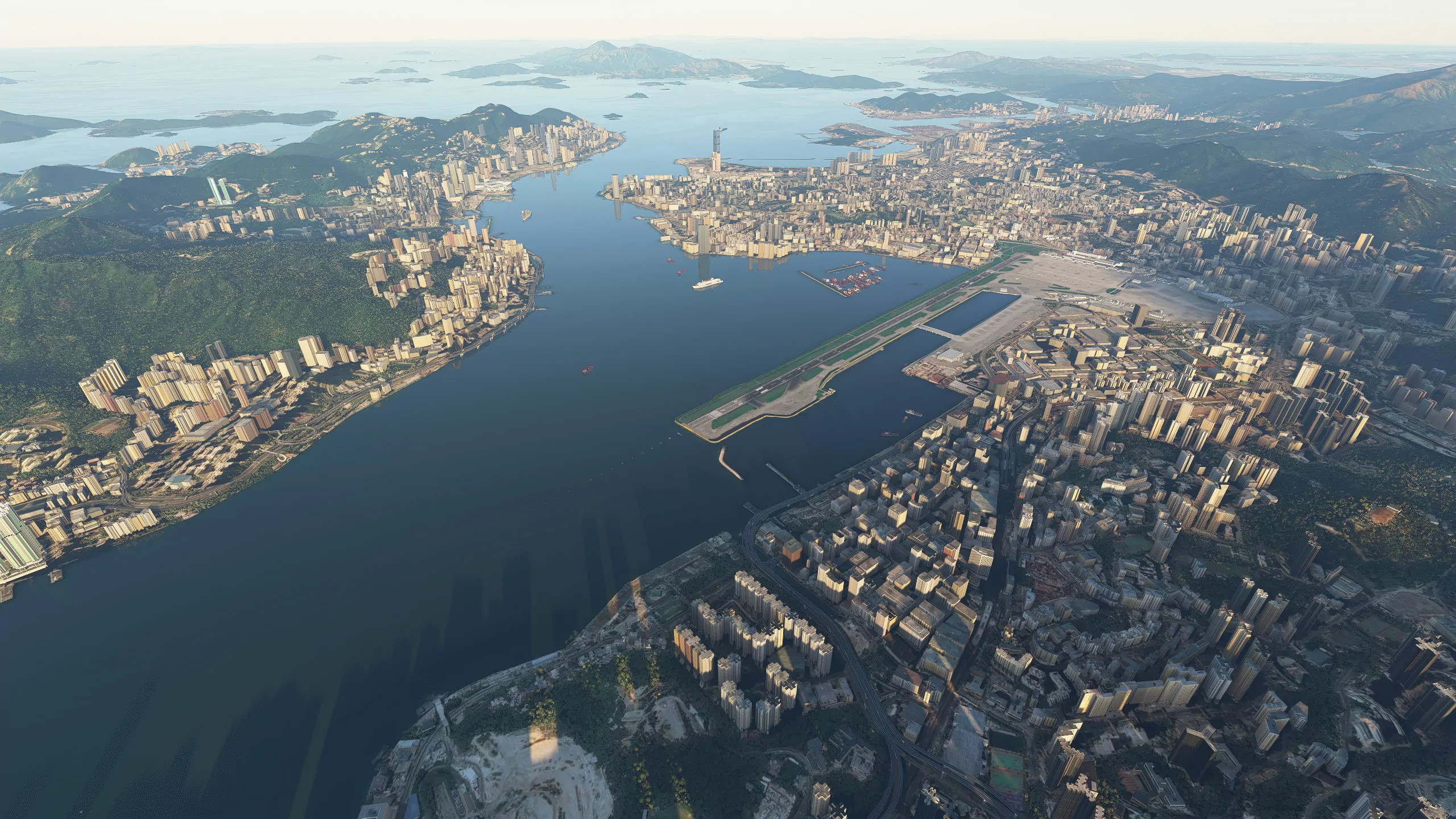 Аэропорт VHHX ( Кайтак, Гонконг )