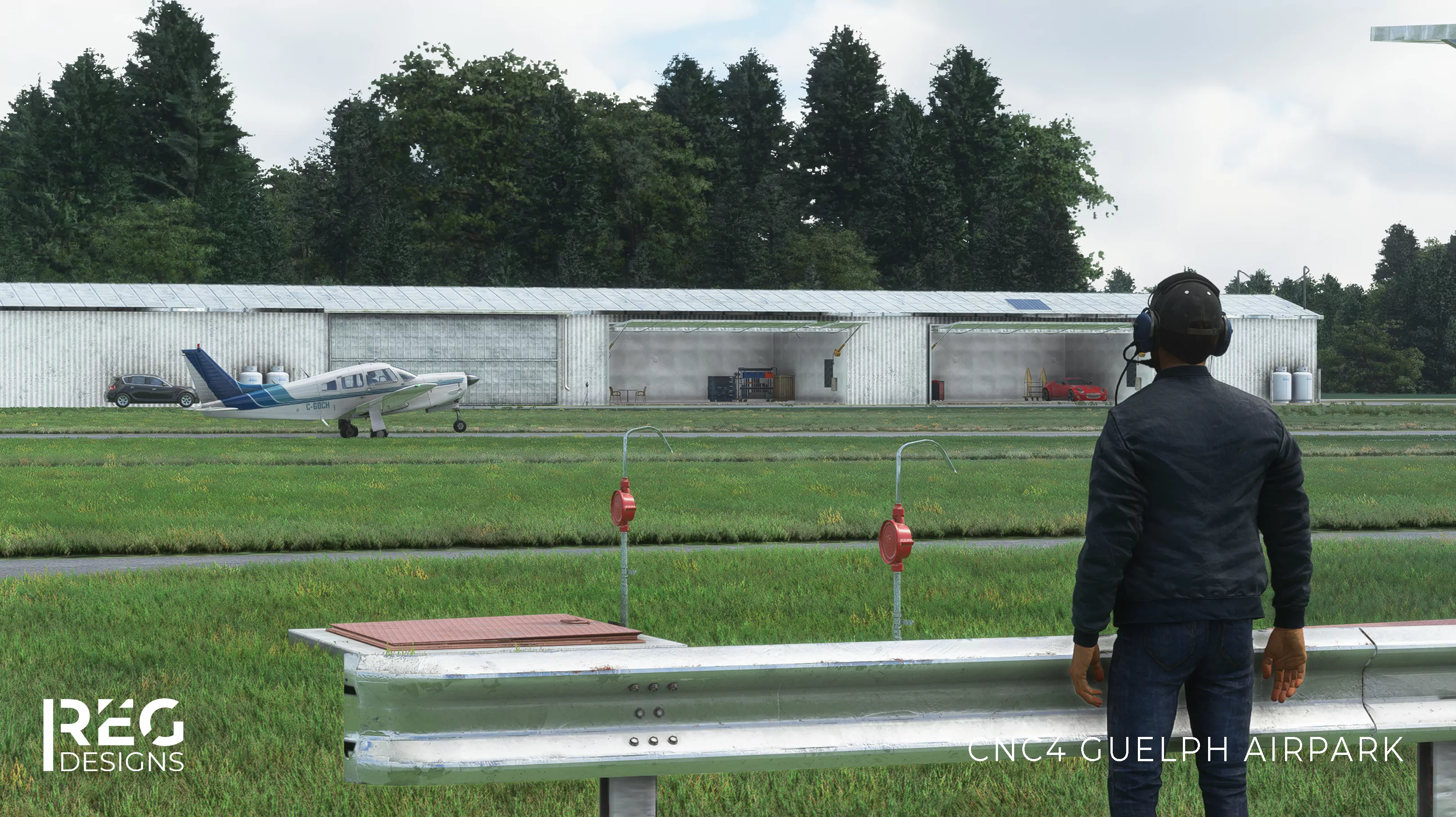 Аэродром CNC4 ( Гельф, Канада )