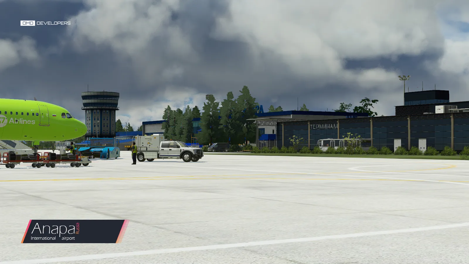 Аэропорт URKA ( Анапа, Россия )