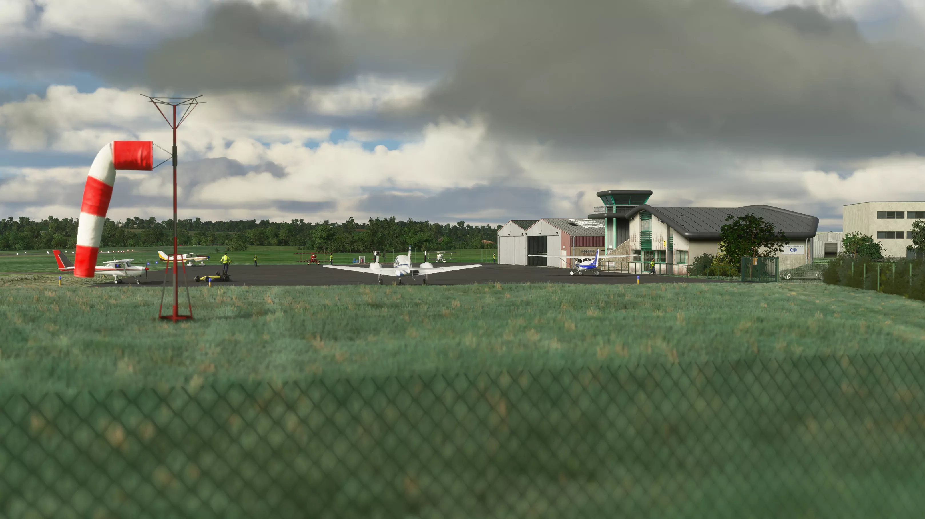 Аэродром LFJB ( Молеон, Франция )