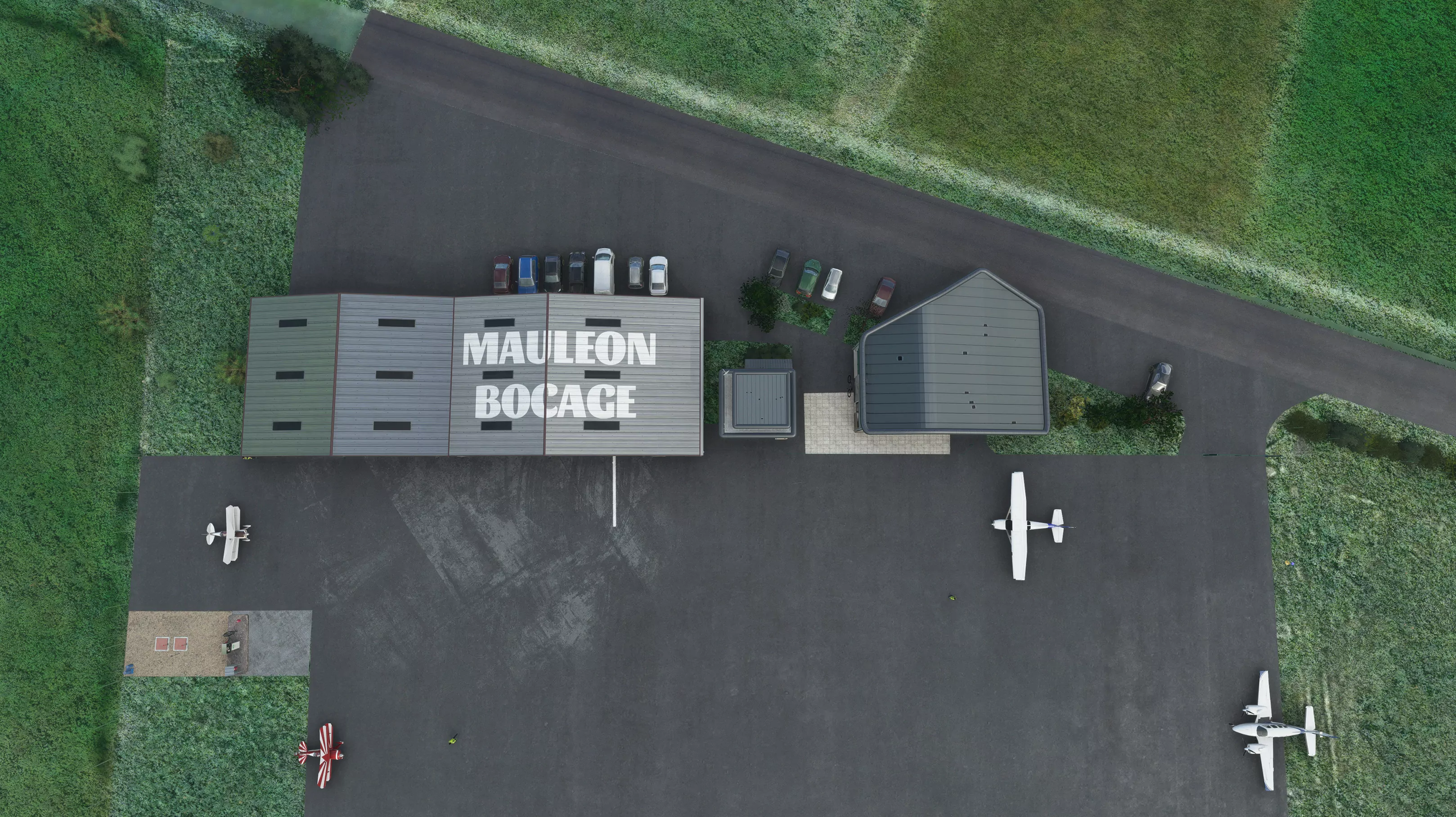 Аэродром LFJB ( Молеон, Франция )