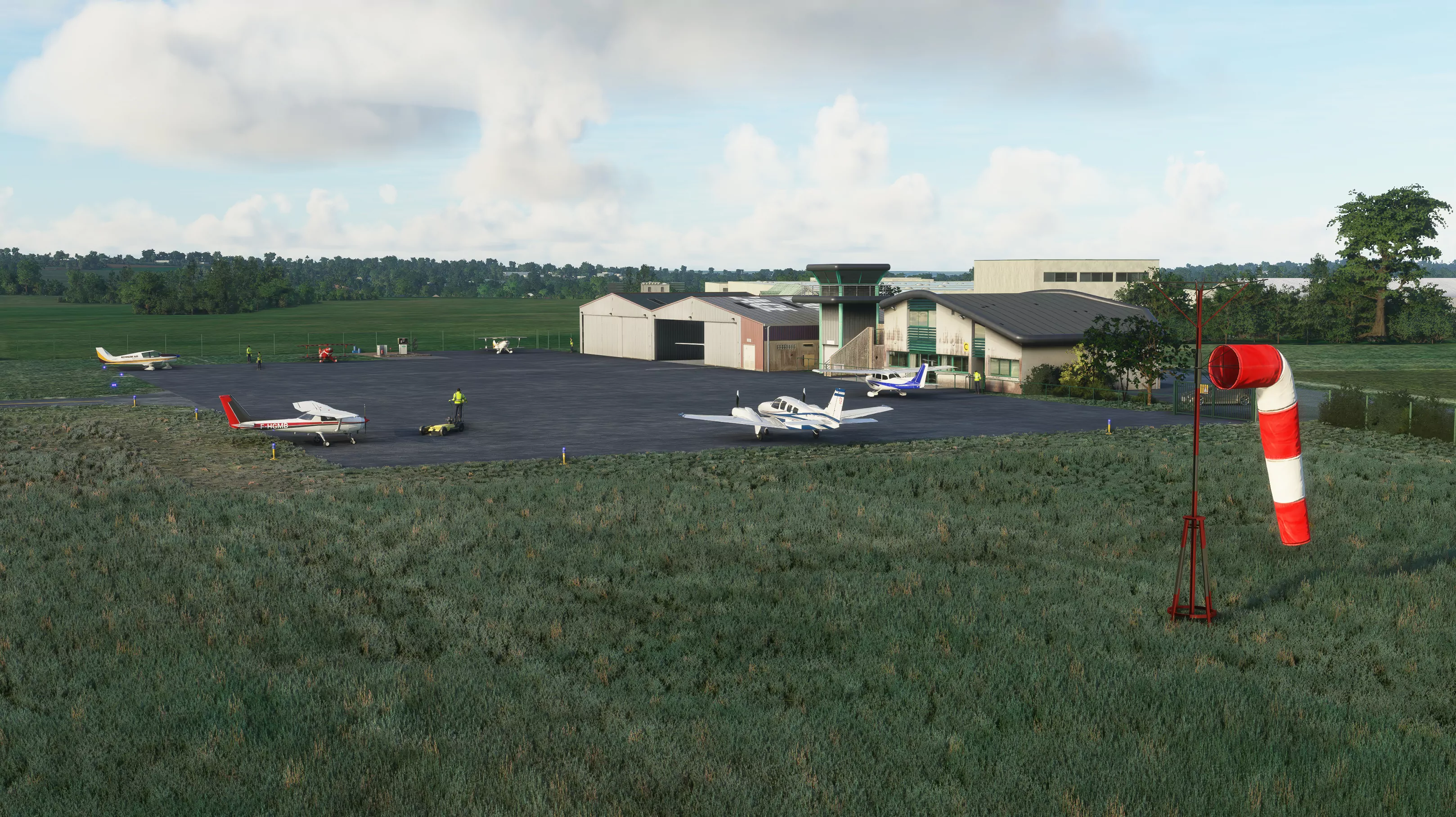 Аэродром LFJB ( Молеон, Франция )