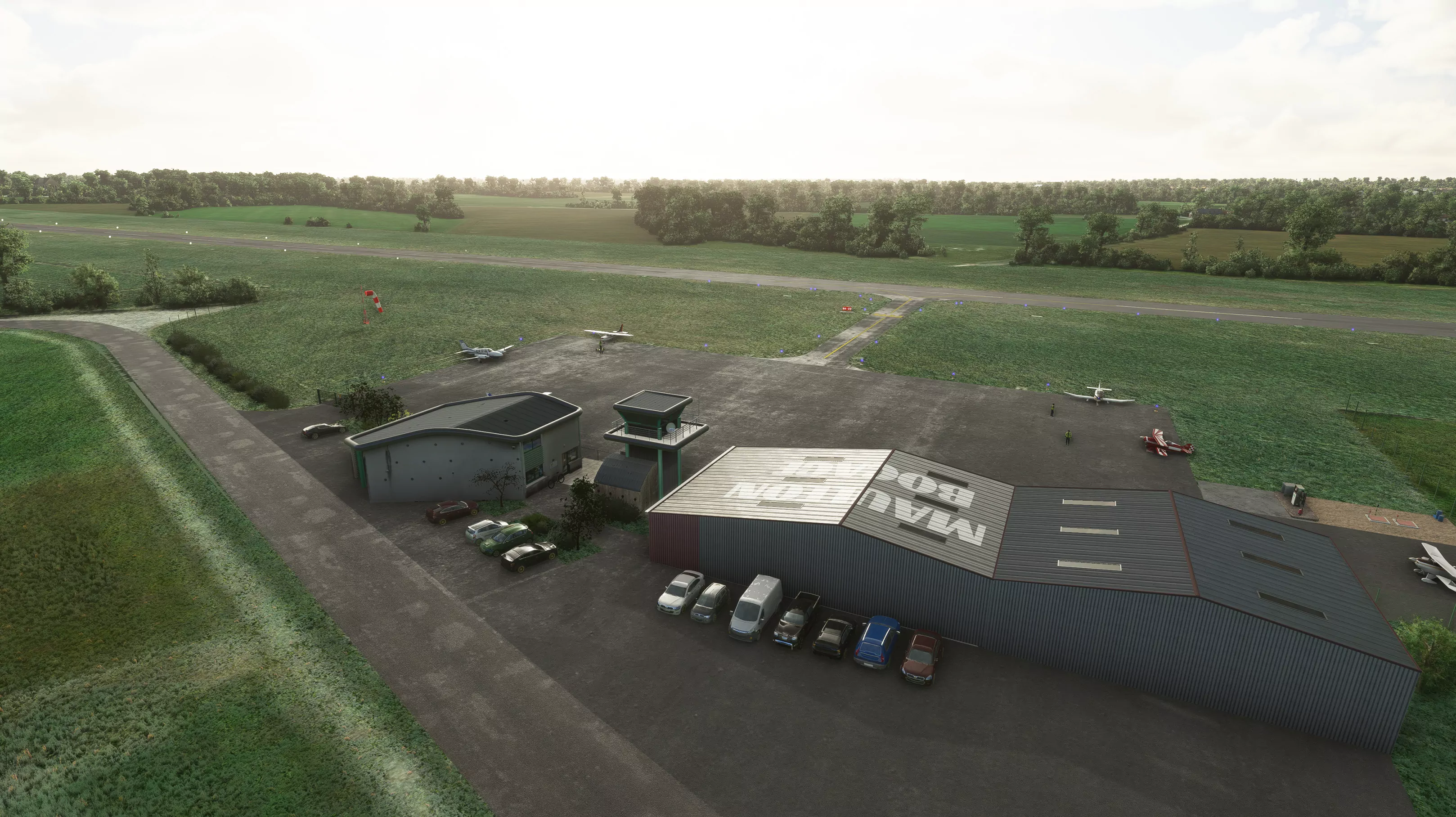 Аэродром LFJB ( Молеон, Франция )