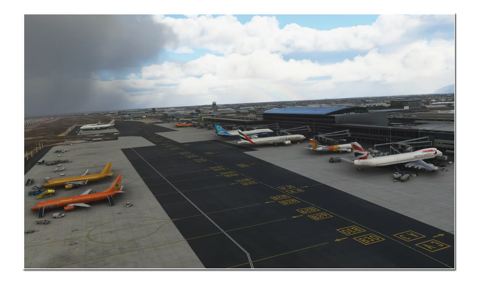 Аэропорт FACT ( Кейптаун, ЮАР )