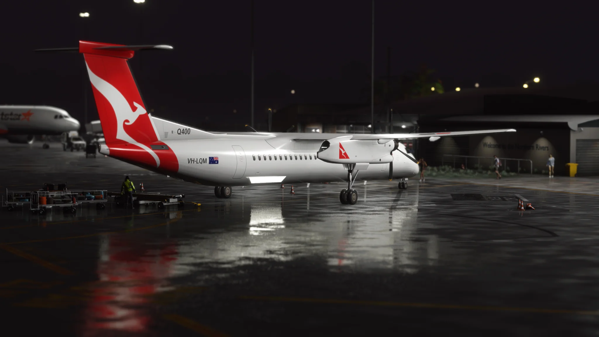 Аэропорт YBNA ( Баллина, Австралия )