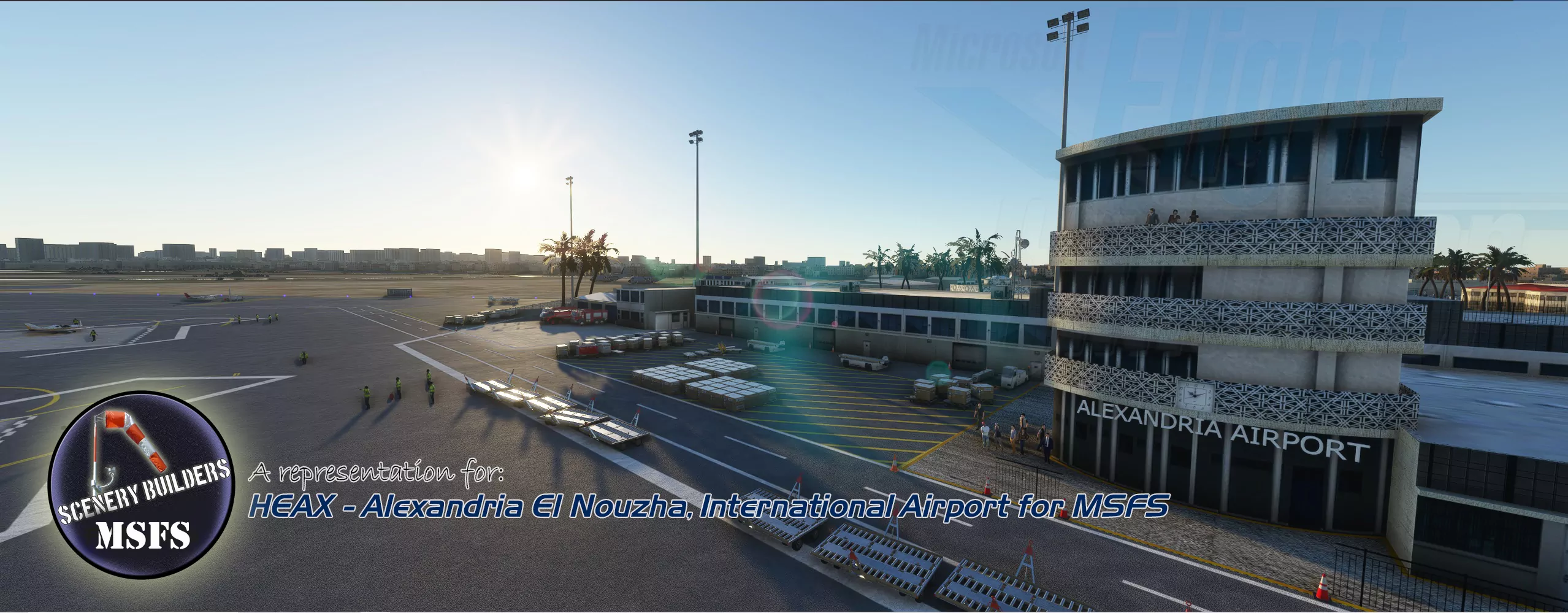 Аэропорт HEAX ( Александрия, Египет )