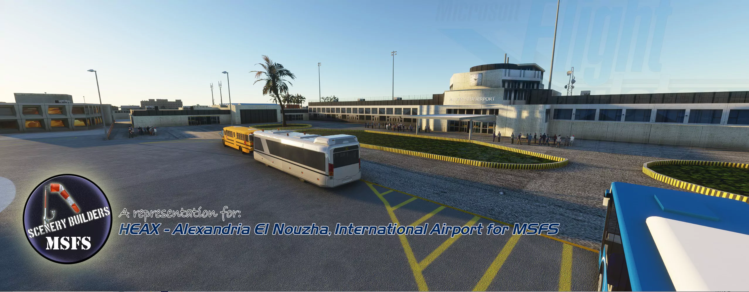 Аэропорт HEAX ( Александрия, Египет )