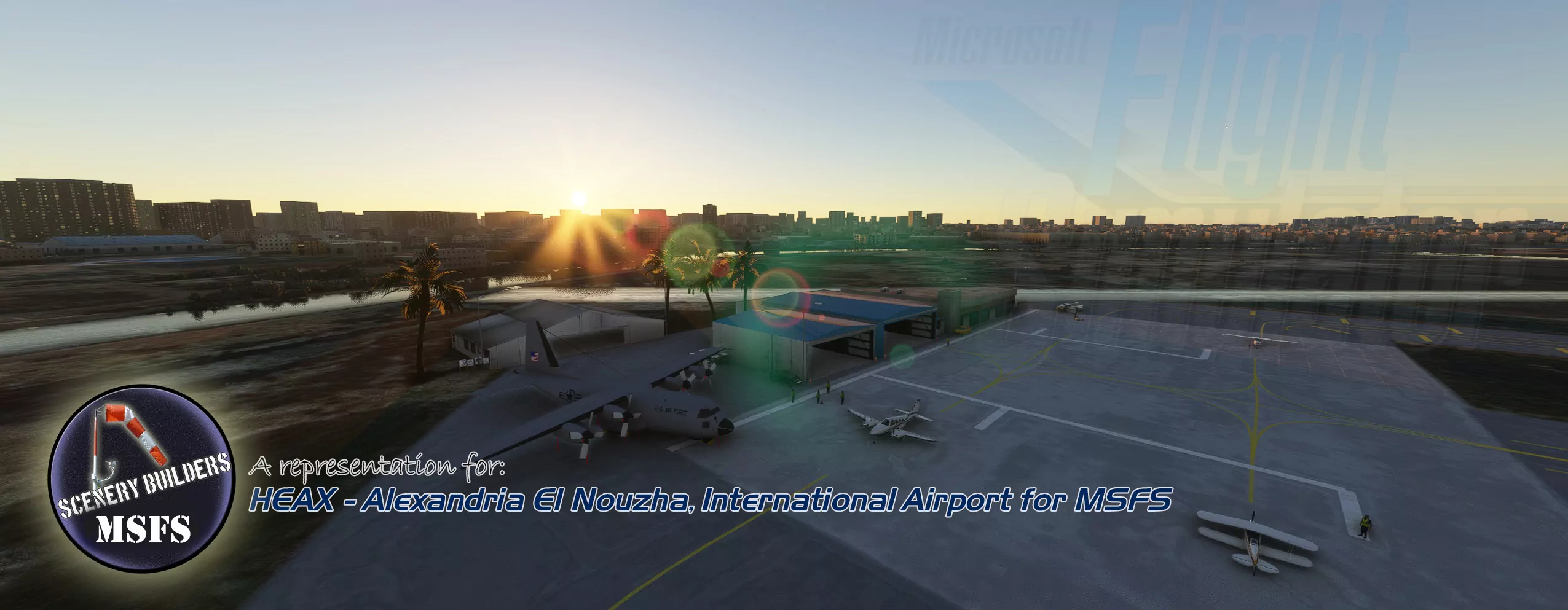 Аэропорт HEAX ( Александрия, Египет )