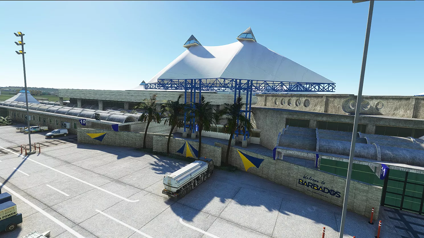 Аэропорт TBPB ( Сиуэлл, Барбадос )
