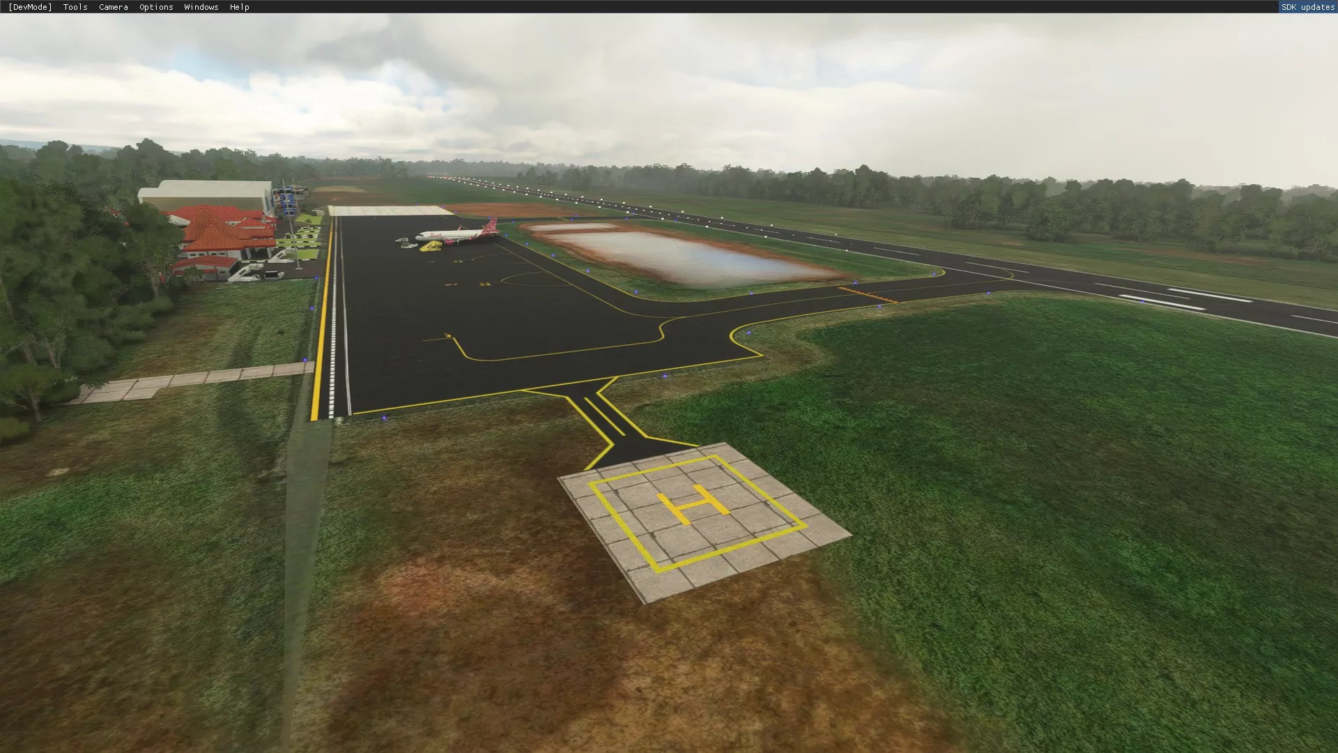 Аэропорт WIGG ( Бенгкулу, Индонезия )