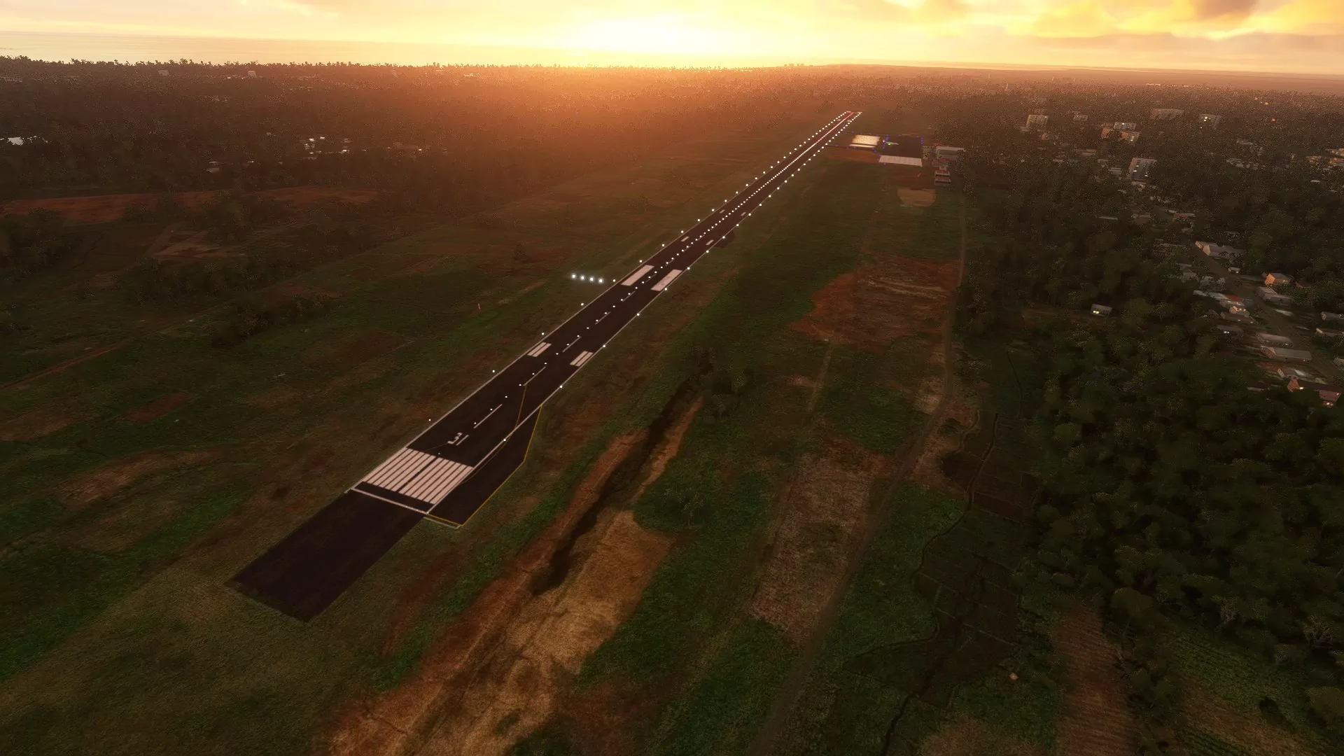 Аэропорт WIGG ( Бенгкулу, Индонезия )