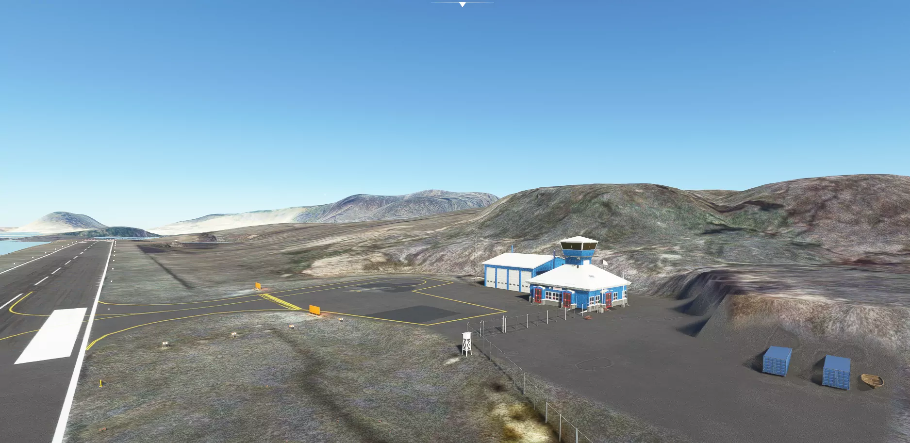 Аэропорт BGMQ ( Манитсок, Гренландия )