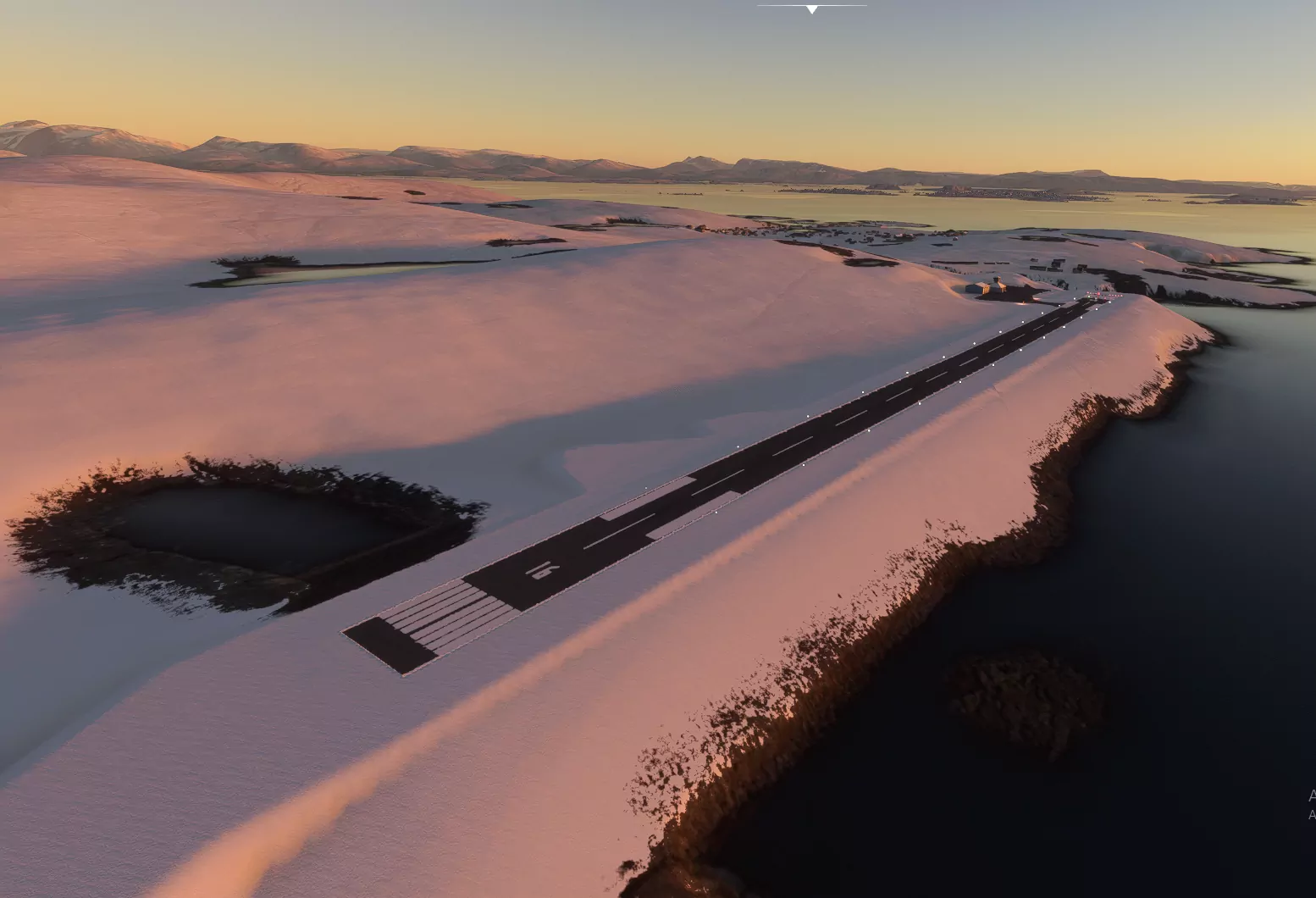 Аэропорт BGMQ ( Манитсок, Гренландия )