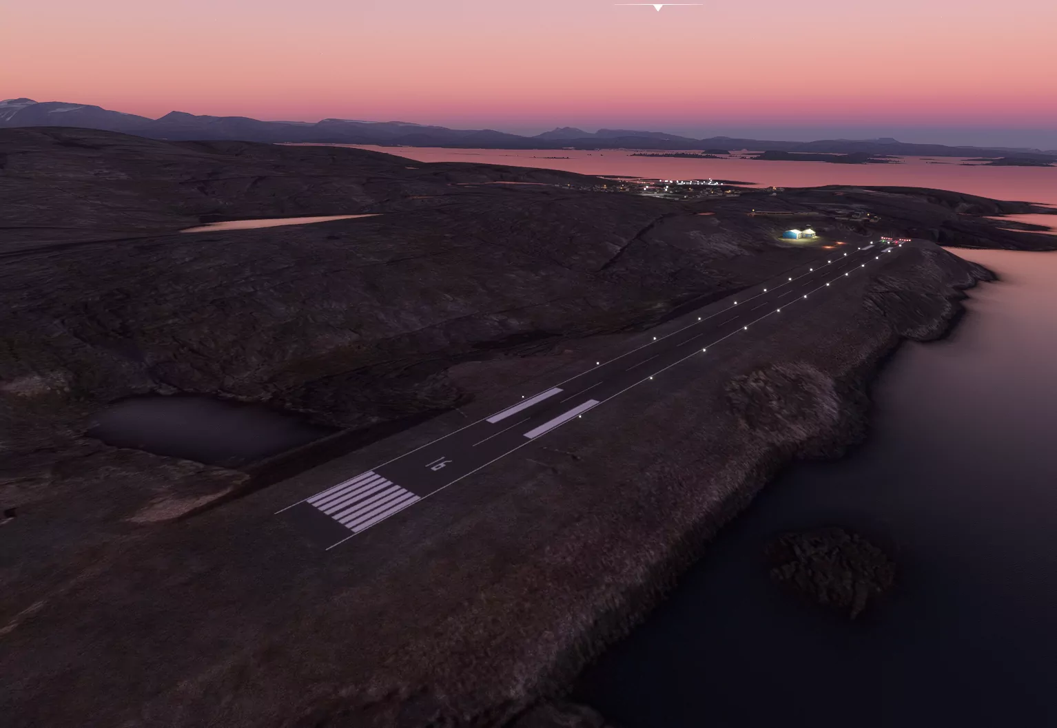 Аэропорт BGMQ ( Манитсок, Гренландия )