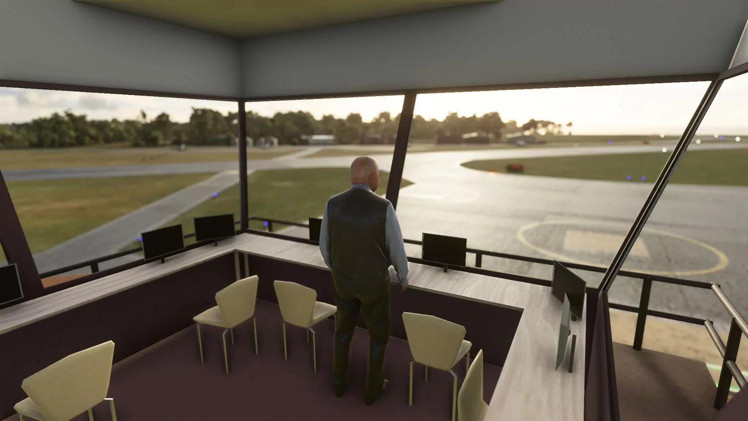 Аэропорт EGHE ( Сент-Мэрис, Великобритания )