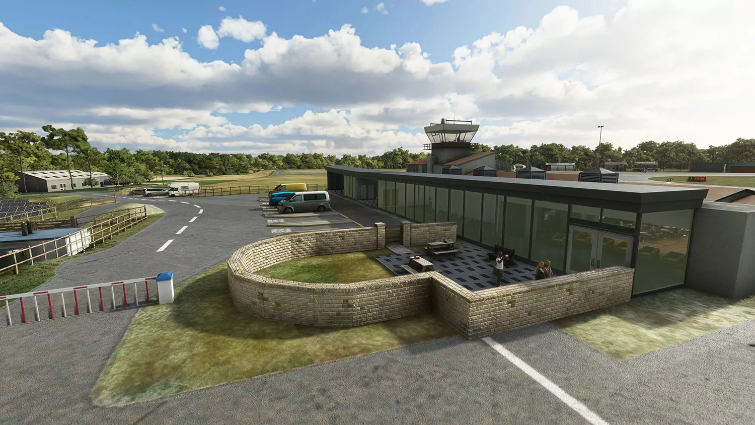 Аэропорт EGHE ( Сент-Мэрис, Великобритания )