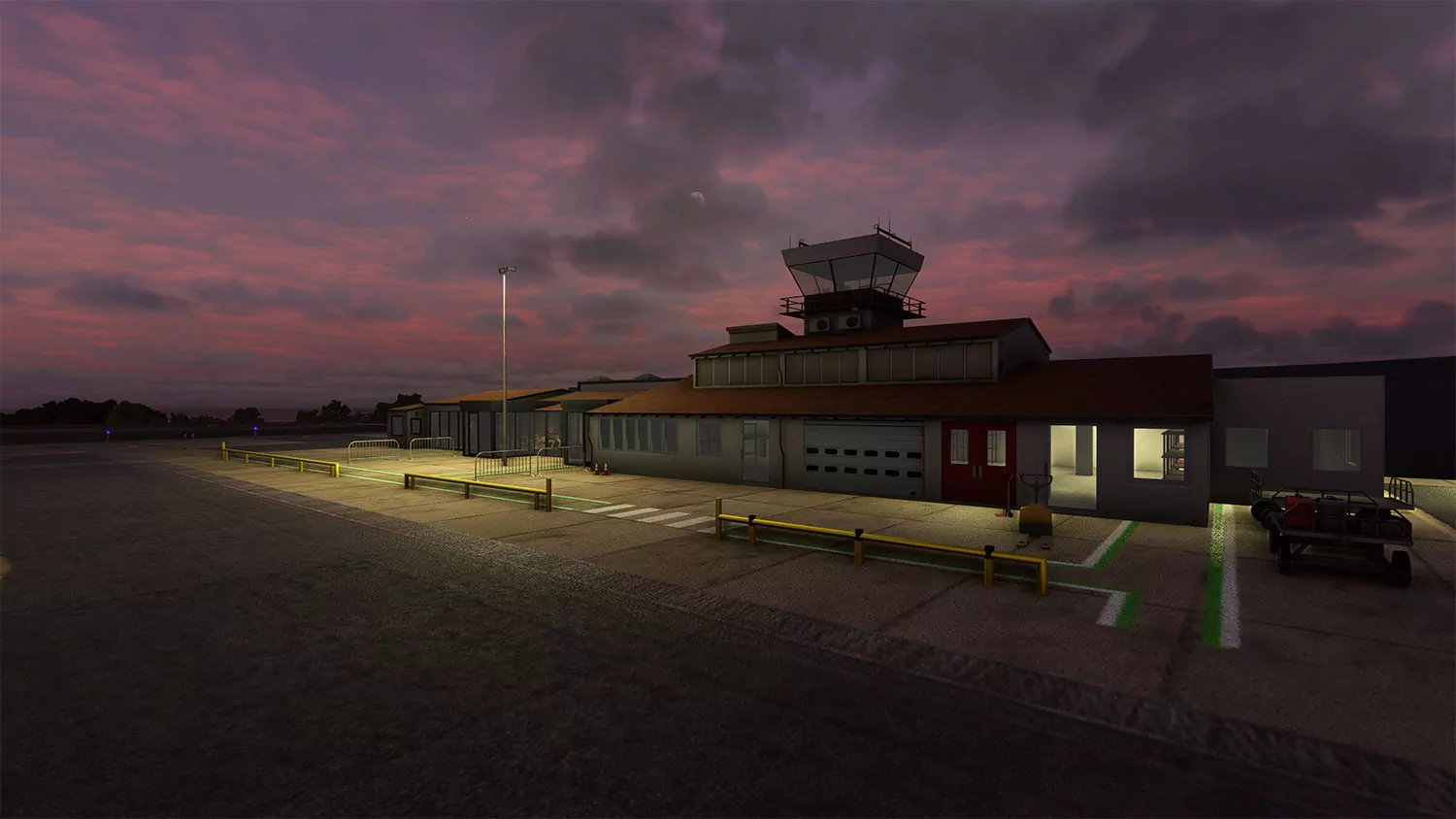 Аэропорт EGHE ( Сент-Мэрис, Великобритания )