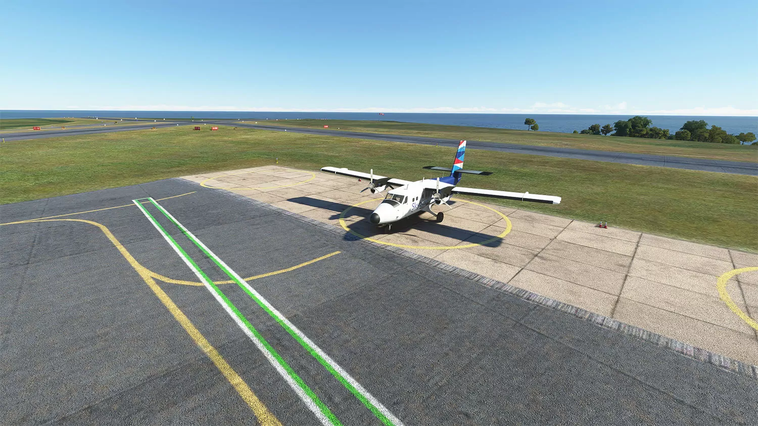 Аэропорт EGHE ( Сент-Мэрис, Великобритания )