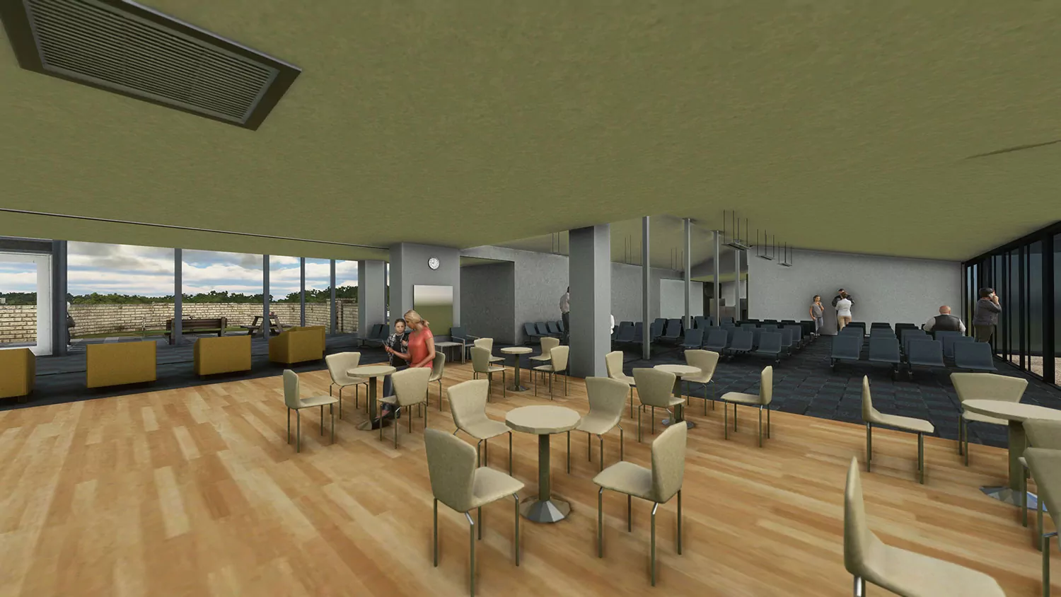 Аэропорт EGHE ( Сент-Мэрис, Великобритания )