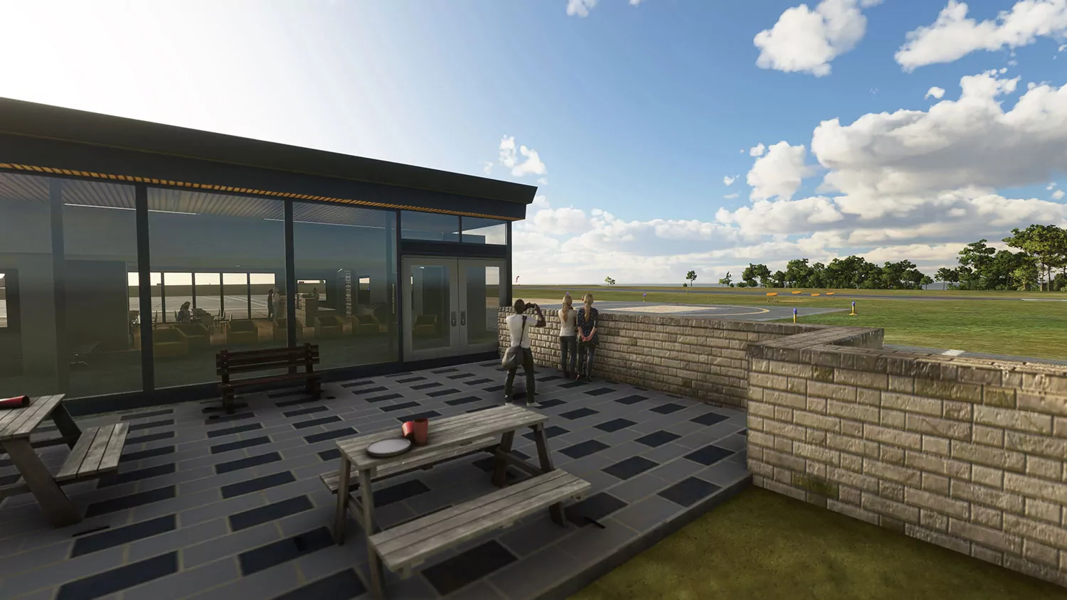 Аэропорт EGHE ( Сент-Мэрис, Великобритания )