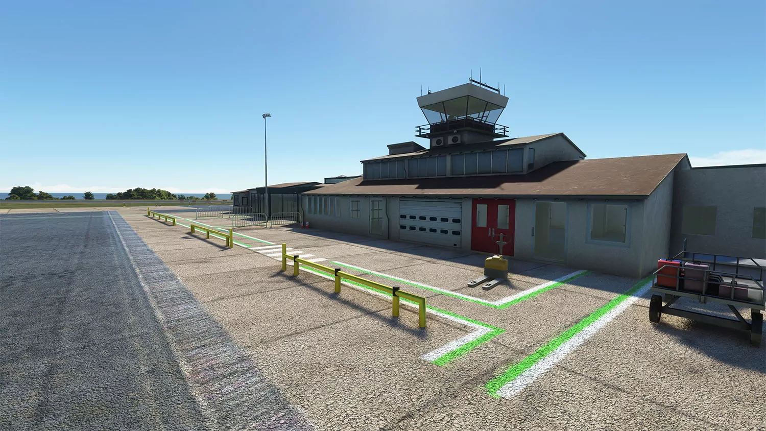 Аэропорт EGHE ( Сент-Мэрис, Великобритания )