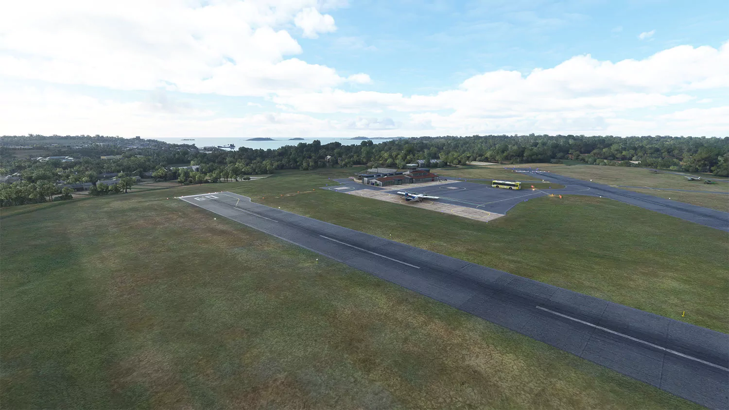 Аэропорт EGHE ( Сент-Мэрис, Великобритания )