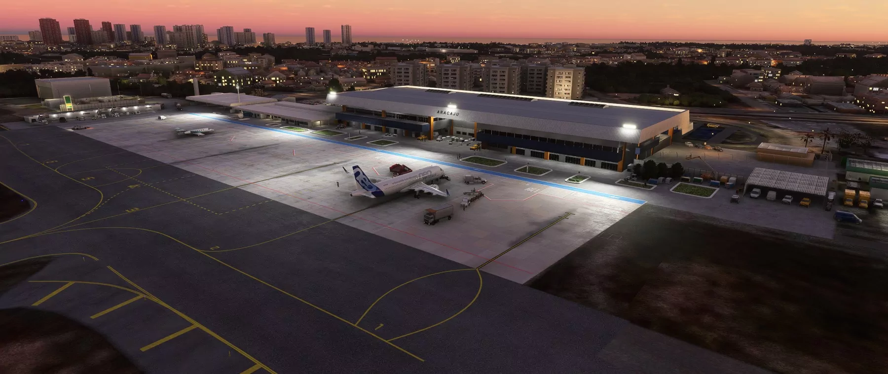 Аэропорт SBAR ( Аракажу, Бразилия )