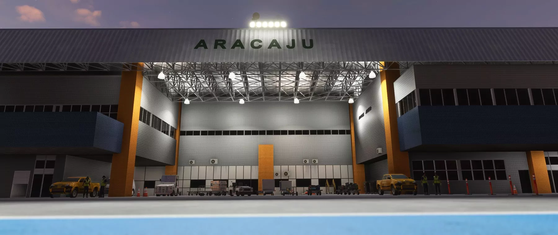 Аэропорт SBAR ( Аракажу, Бразилия )