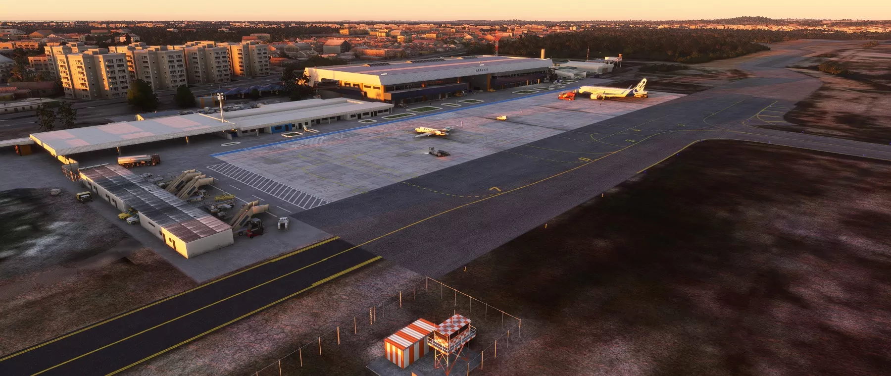 Аэропорт SBAR ( Аракажу, Бразилия )