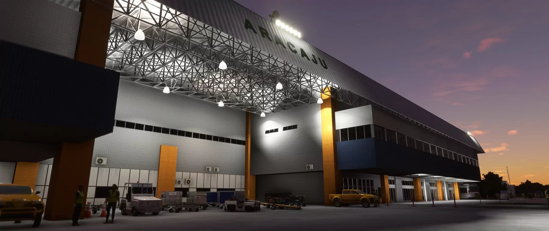 Аэропорт SBAR ( Аракажу, Бразилия )