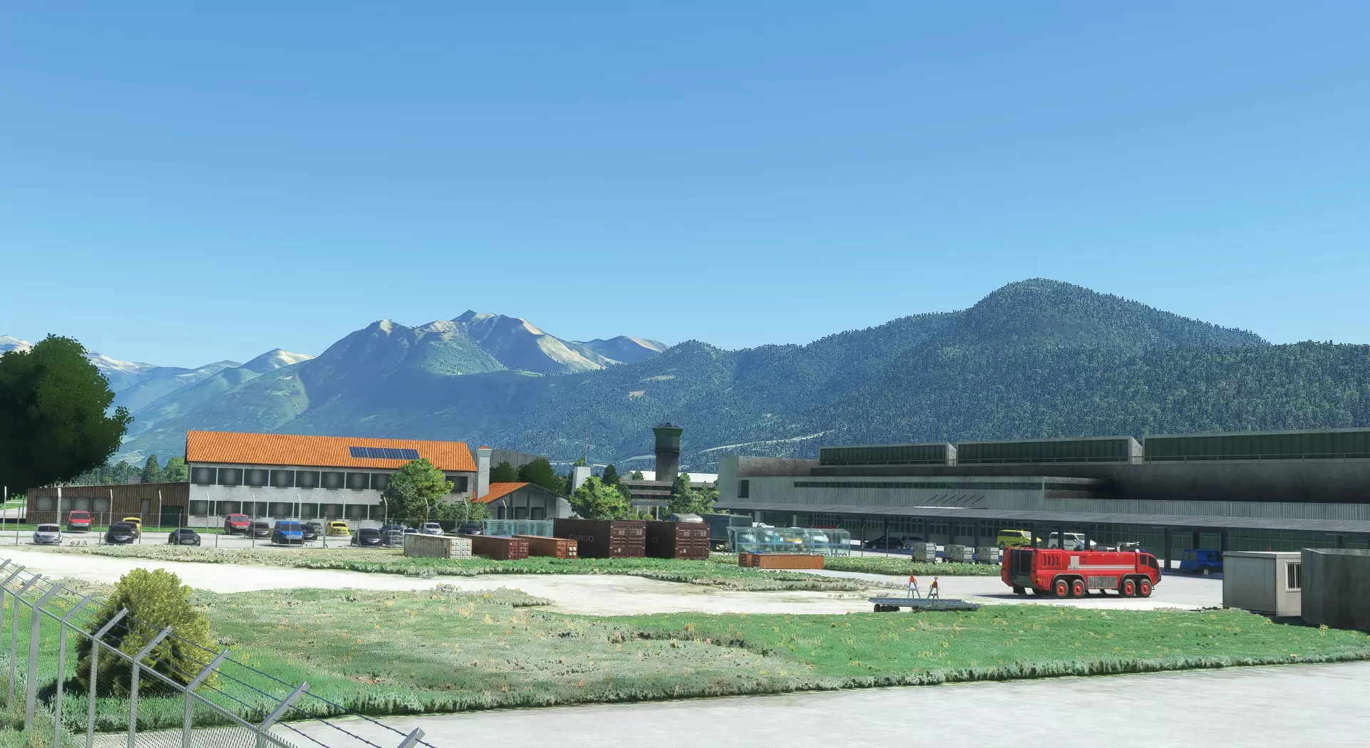 Аэропорт LSZL ( Локарно, Швейцария )