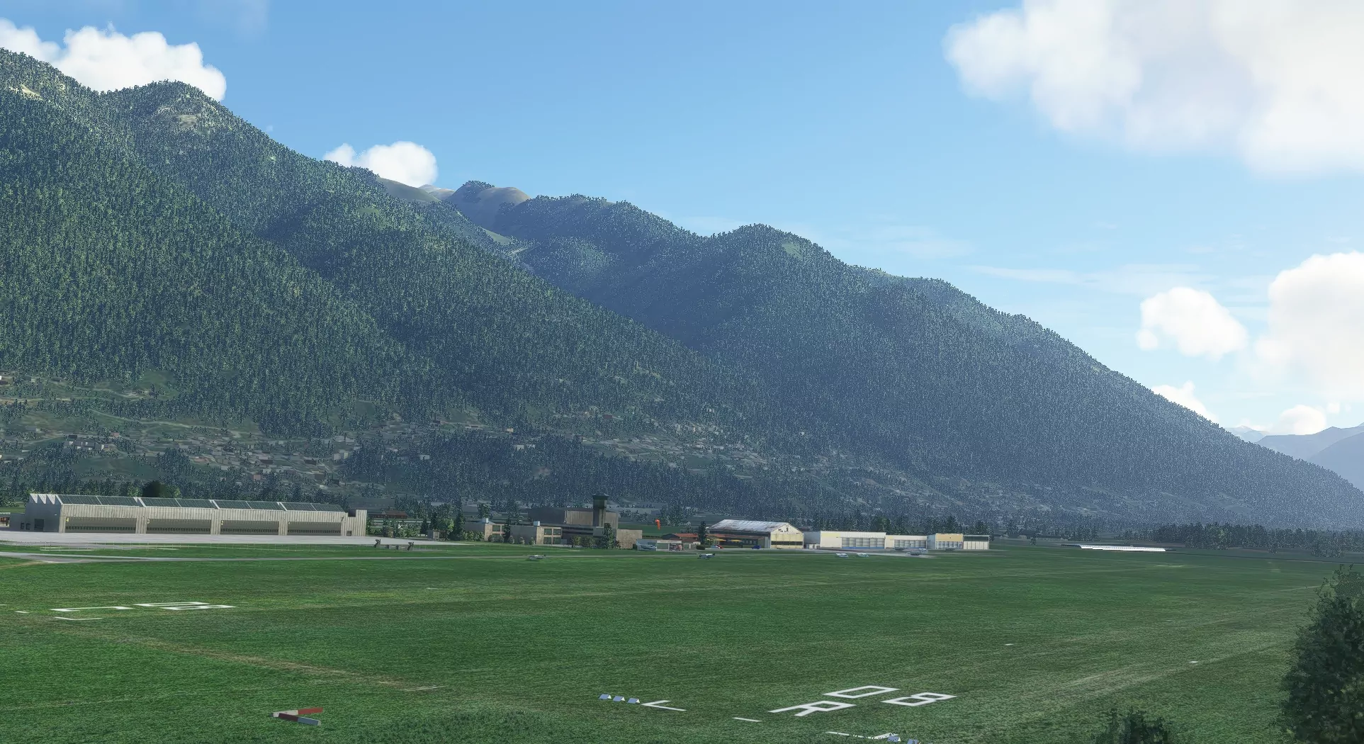 Аэропорт LSZL ( Локарно, Швейцария )