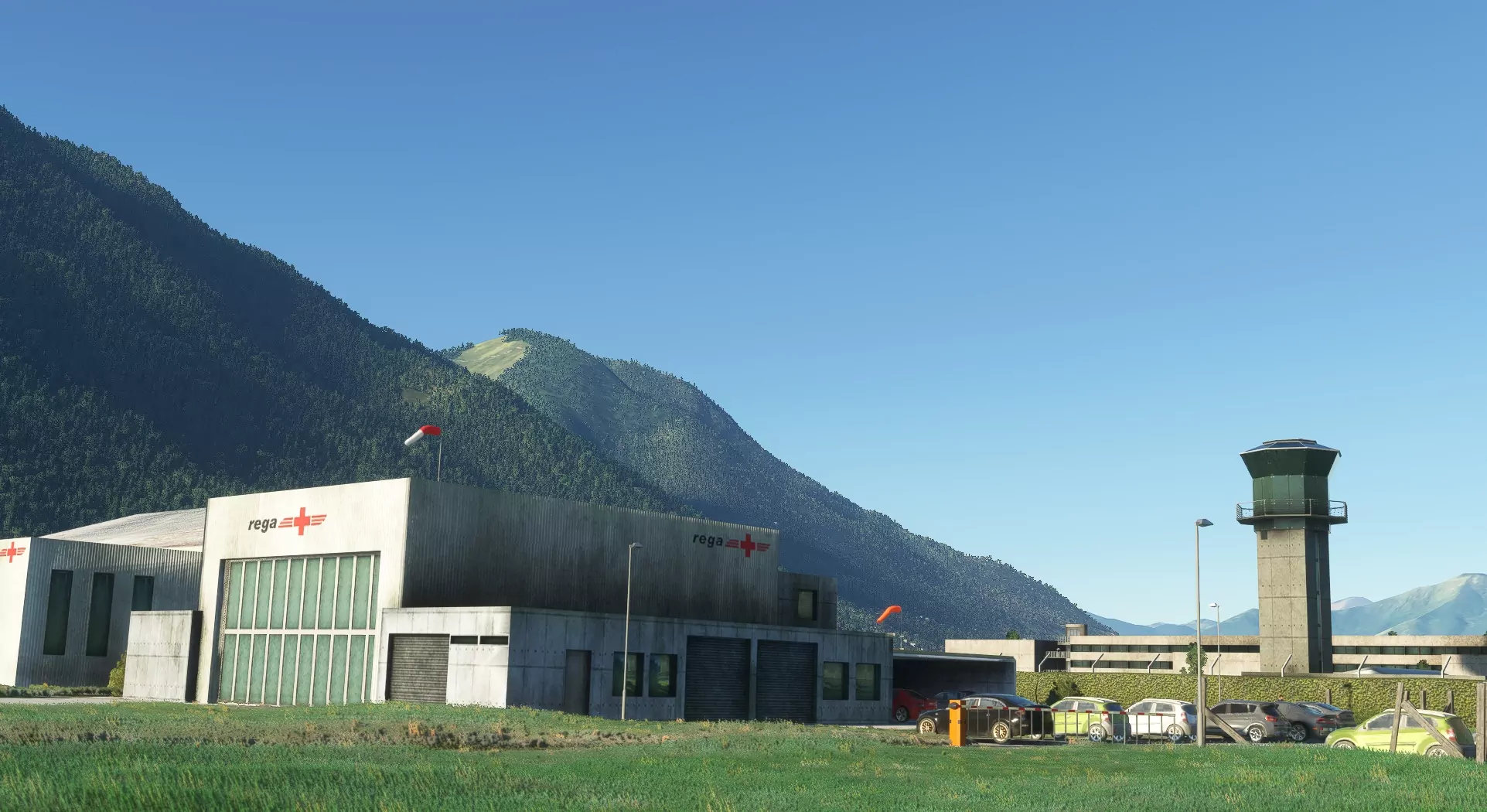 Аэропорт LSZL ( Локарно, Швейцария )